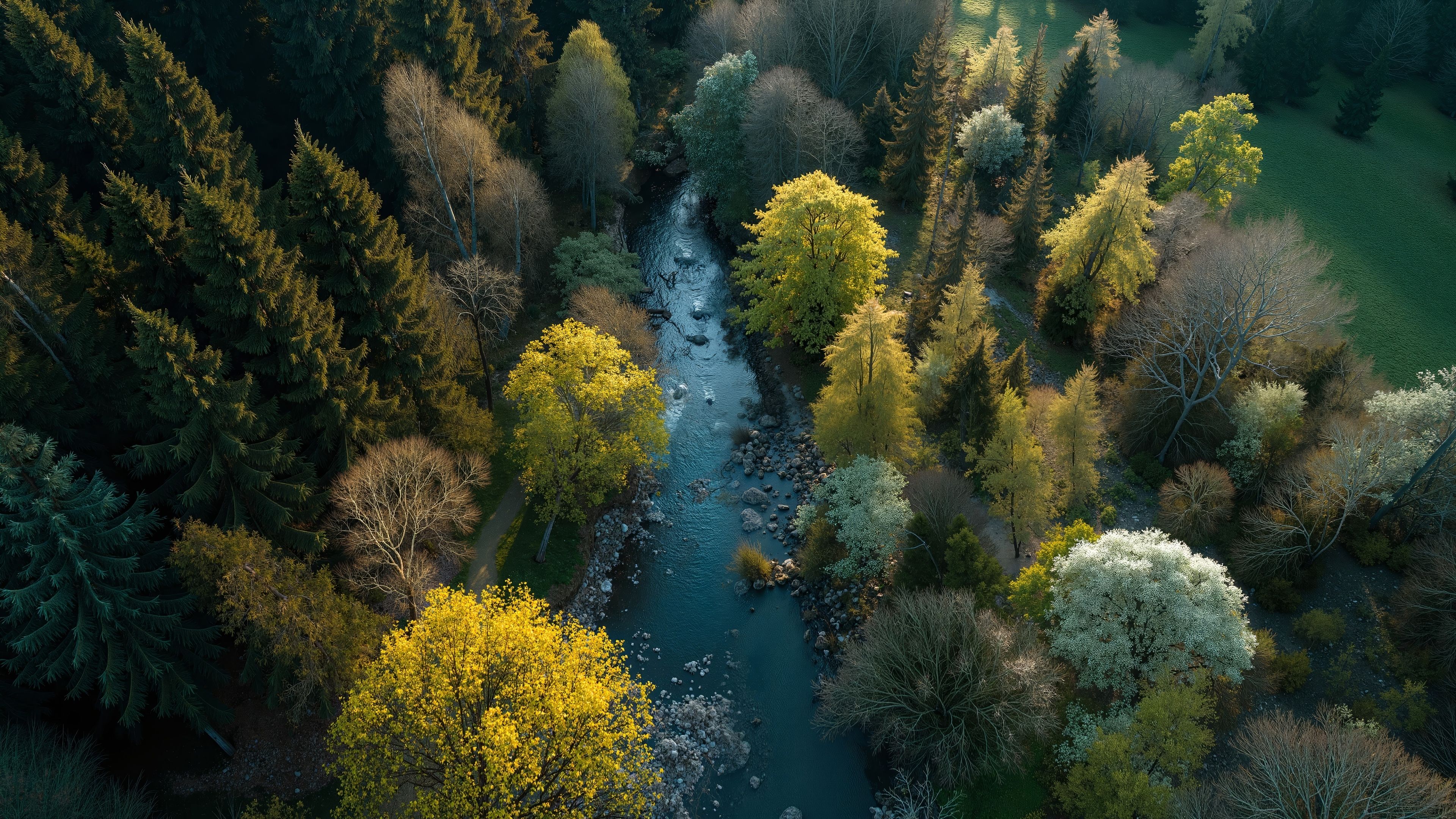 3840x2160 Open sky Wallpaper 4K landscape, Aerial view