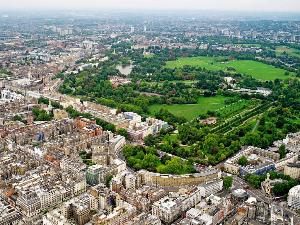 1024x768 Stunning Aerial View Photographs of Landscape Design