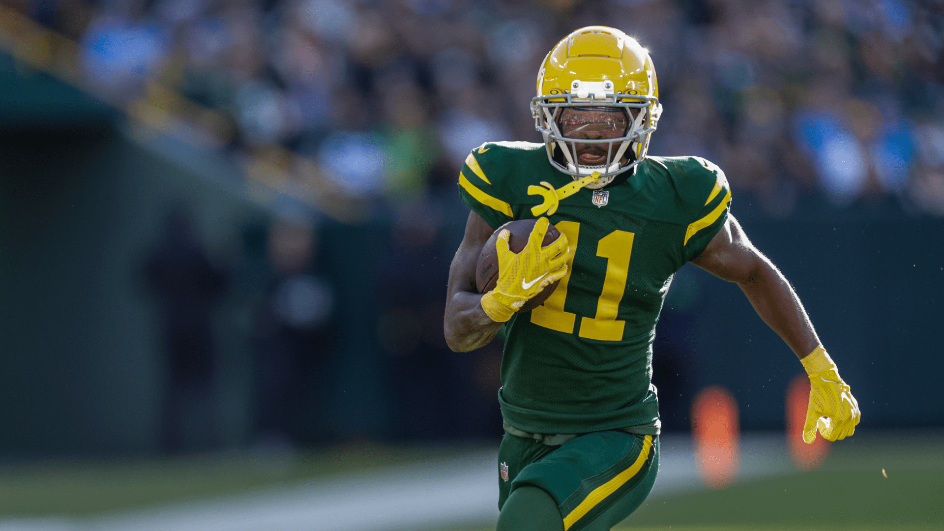 1920x1080 Jayden Reed Green Bay Packers Wallpaper