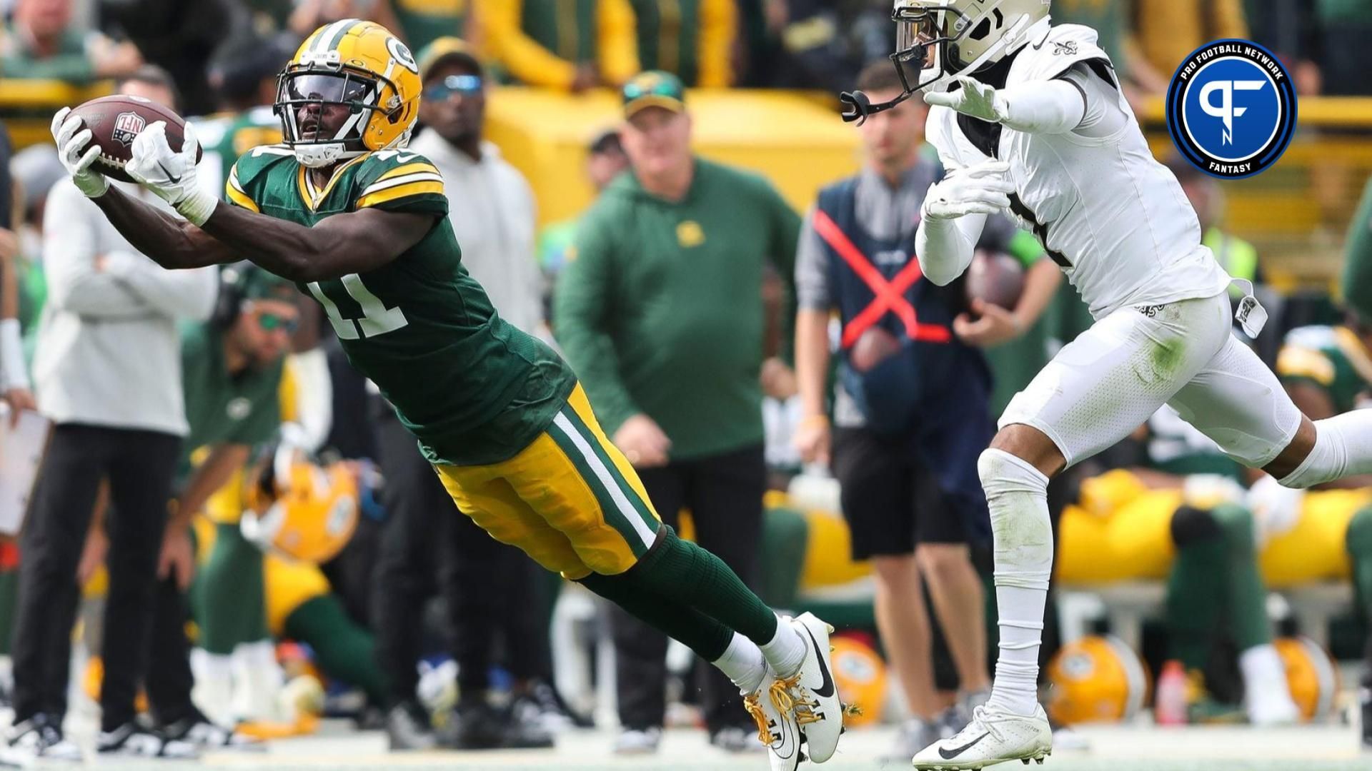 1920x1080 NFL Week 5 Underdog Pick'ems for Monday Night Football Include Jayden Reed