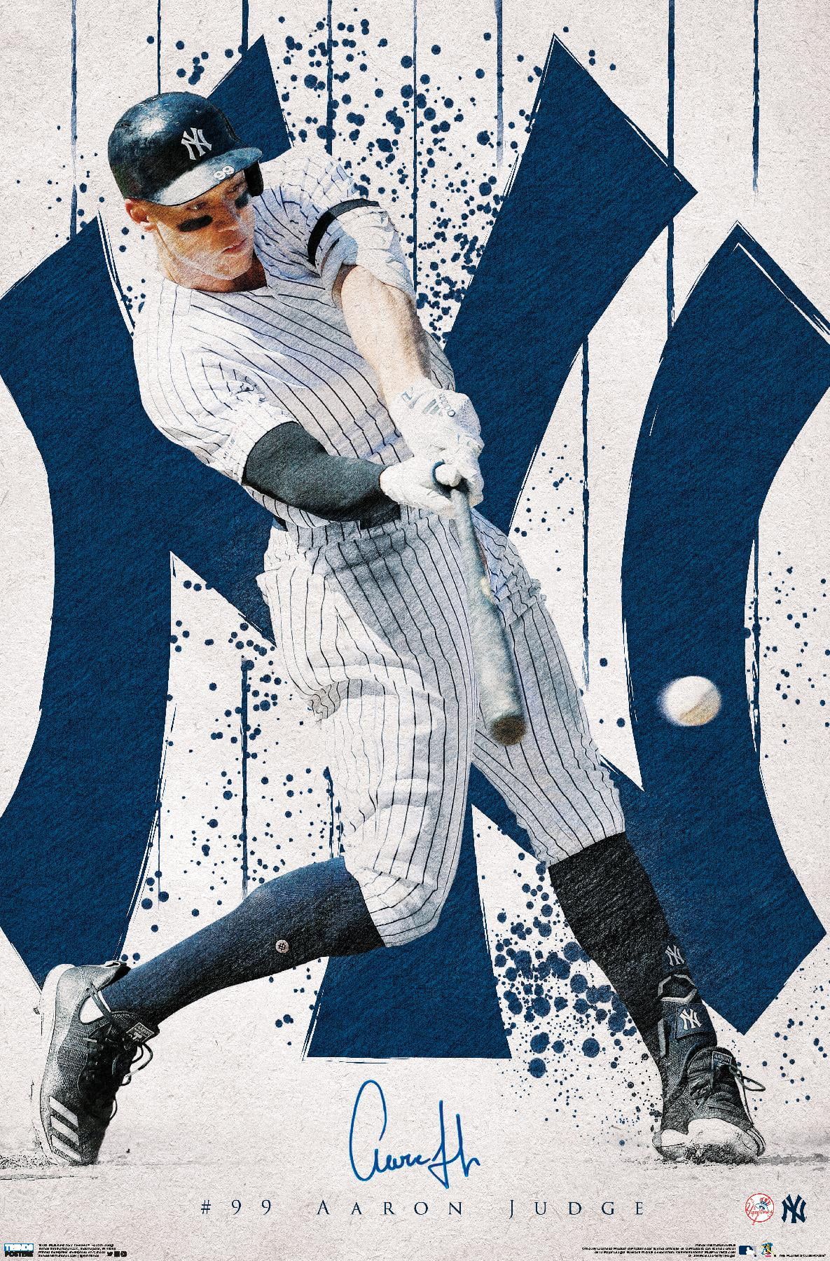 1185x1800 MLB New York Yankees Judge 20 Wall Poster, 22.375 x 34