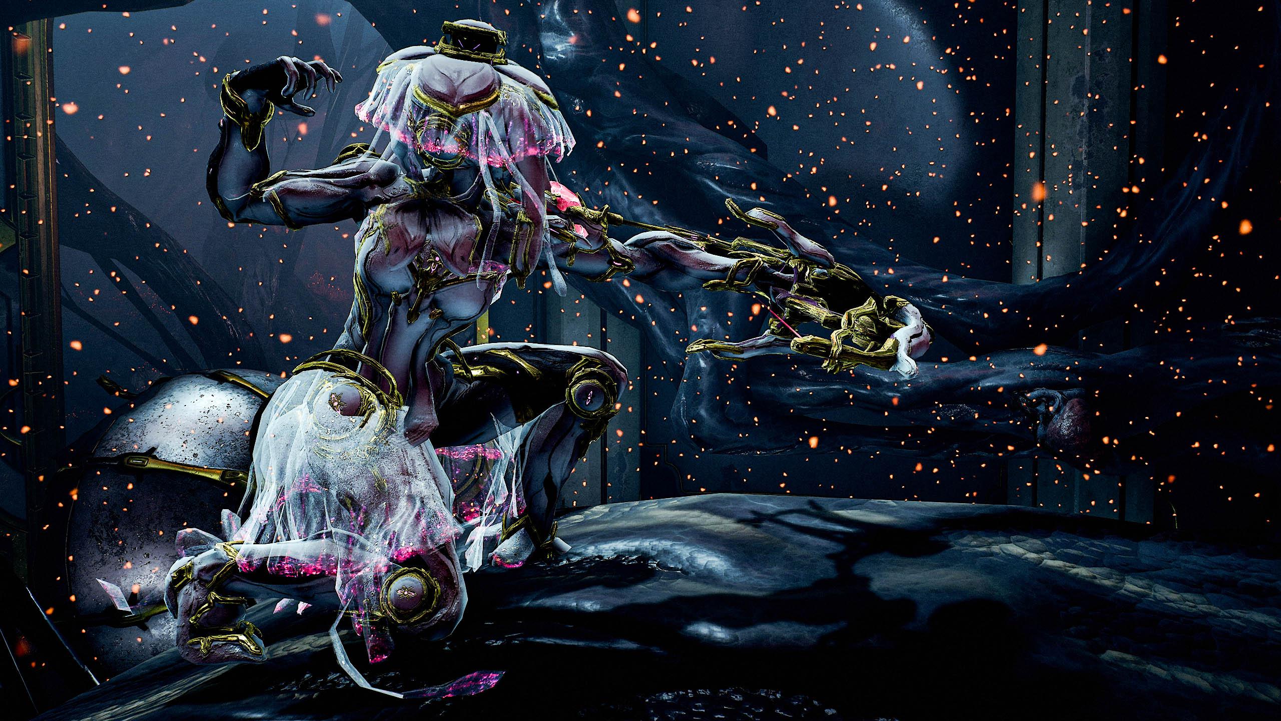2560x1440 Made some more Warframe wallpaper