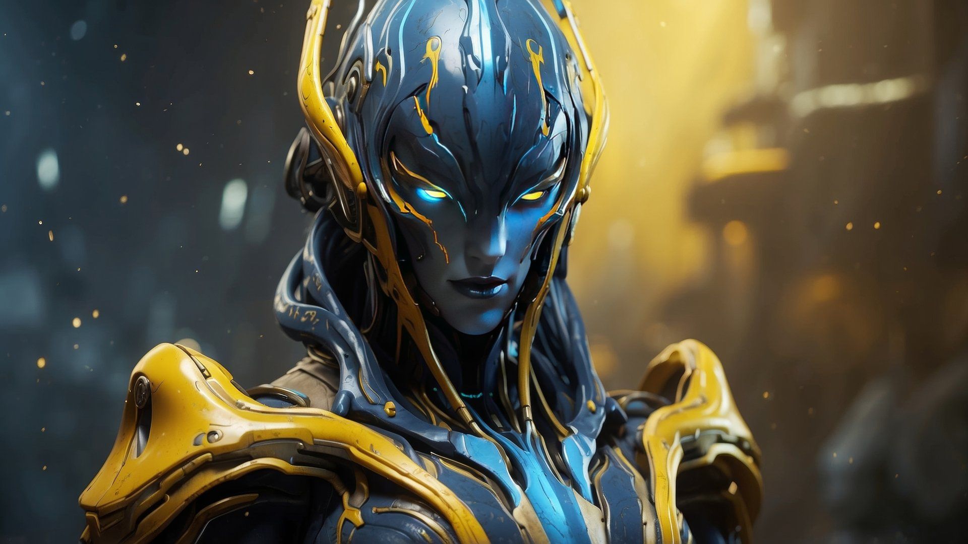 1920x1080 Wisp Warframe: Futuristic Sci Fi Armor In 4K Ultra HD By AlphaMinerx2601