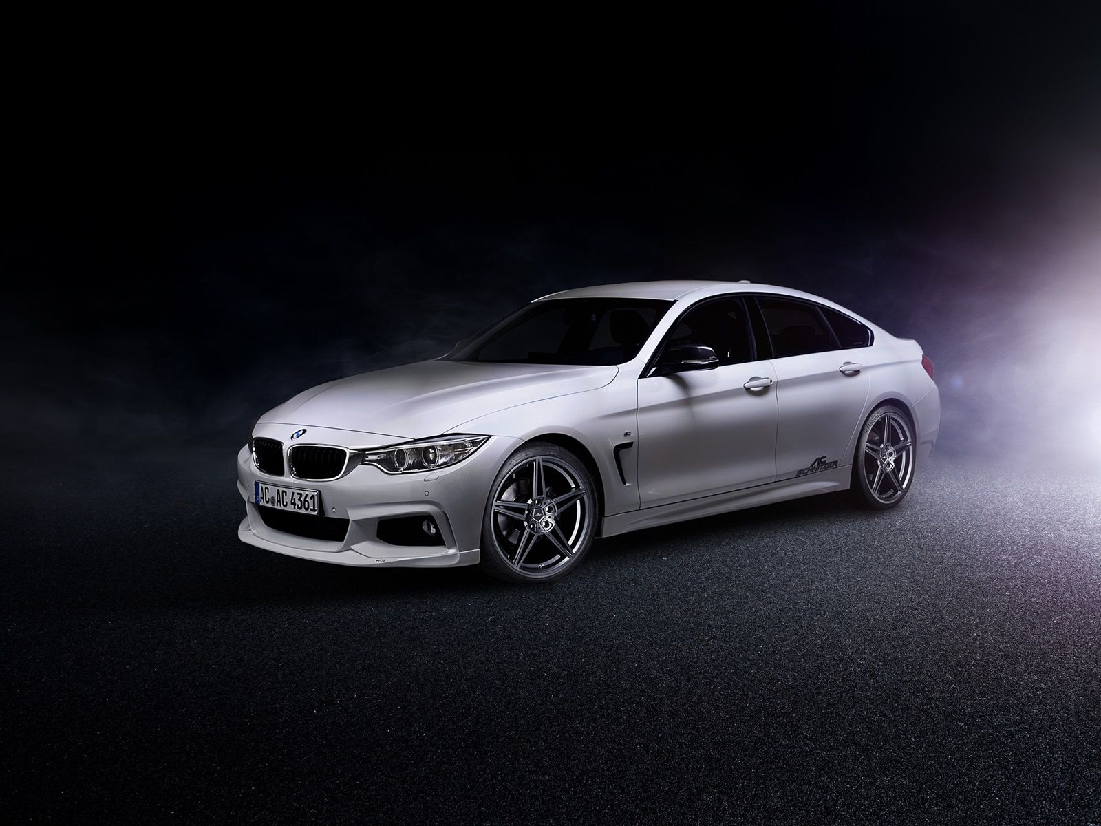1600x1200 Wallpaper 2014 BMW 4 Series Gran Coupe F36 White Car 2560x1600 Picture, Image