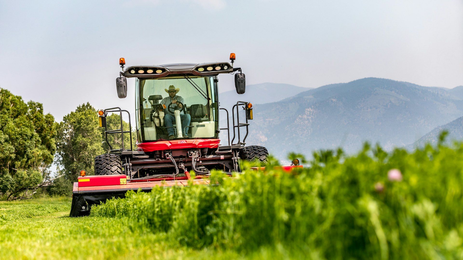 1920x1080 AGCO Launches New WR Series Windrower. OEM Off Highway