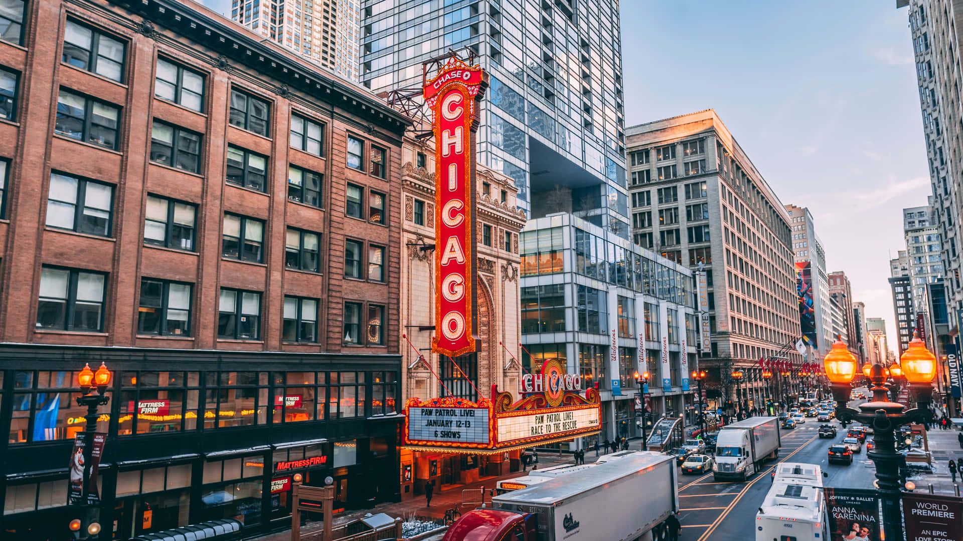 1920x1080 4K Ultra HD Chicago Wallpaper