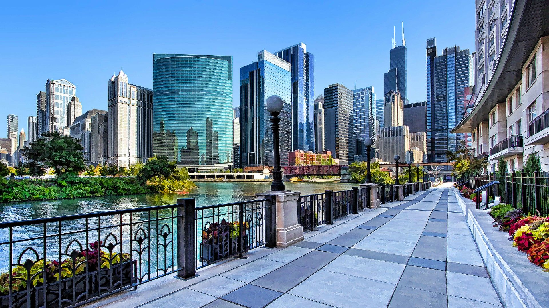 1920x1080 Chicago Wallpaper HD
