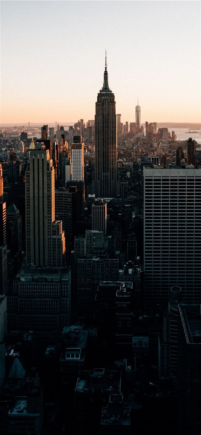 640x1385 aerial view of buildings iPhone 11 Wallpaper Free Download