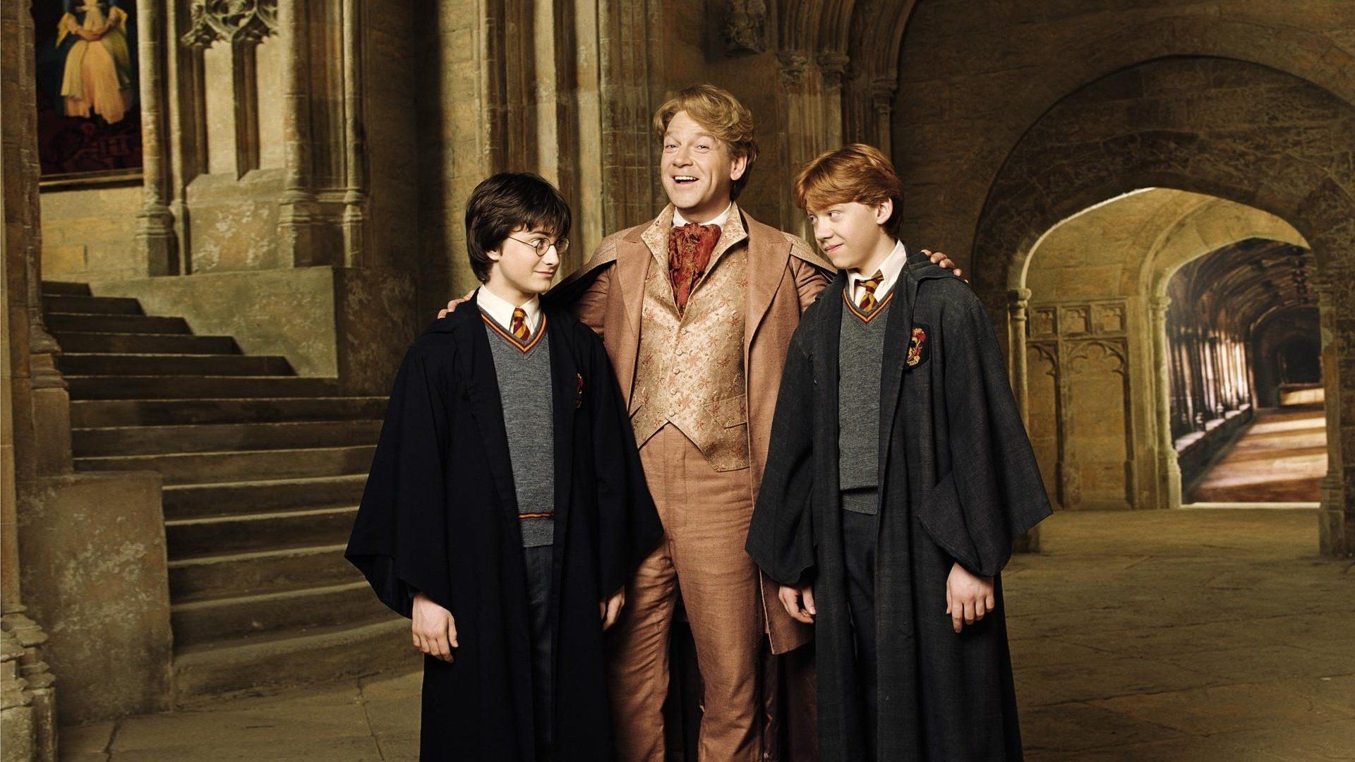 1920x1080 Harry Potter, Ron Weasley & Gilderoy Lockhart