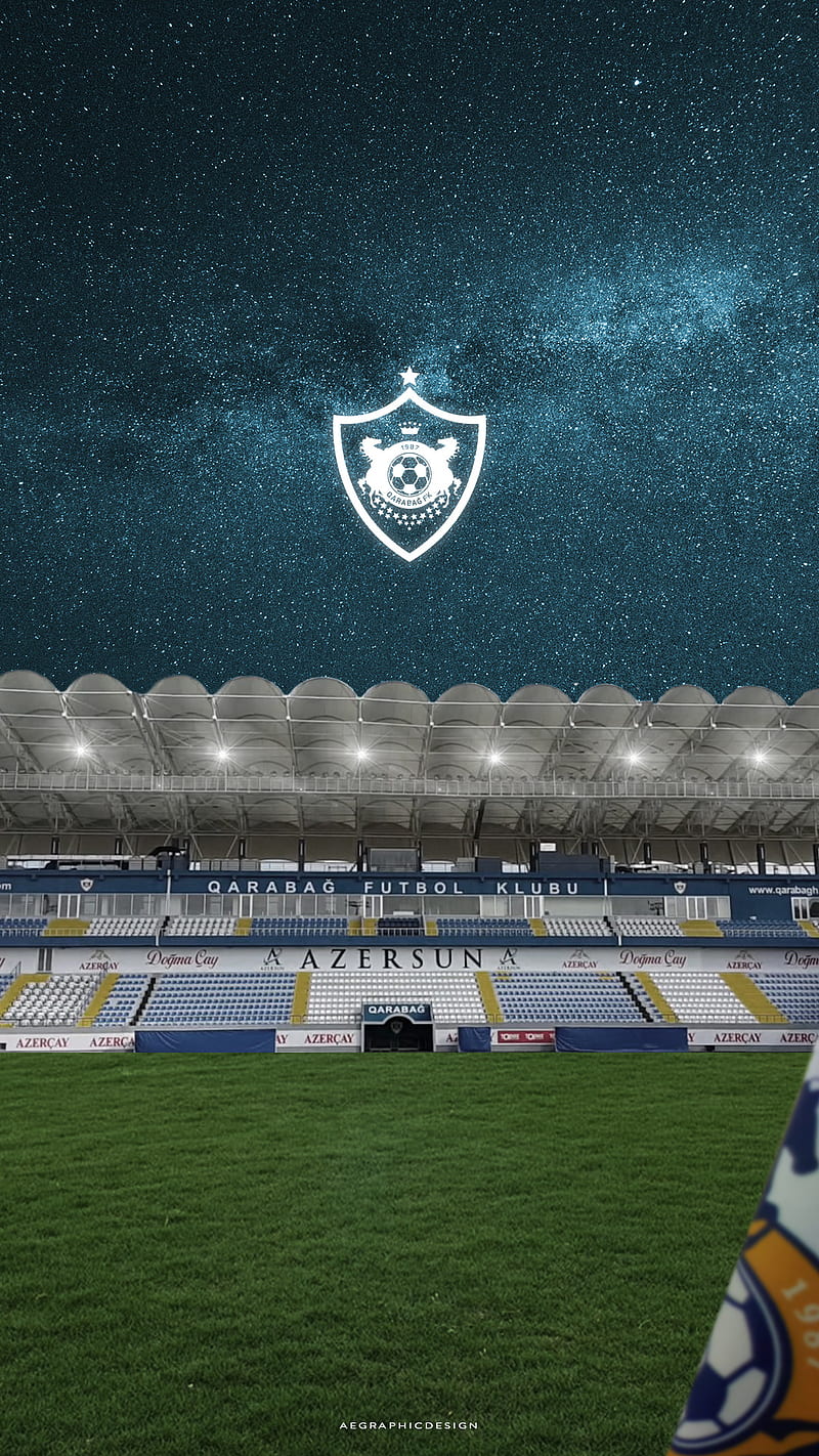 800x1422 Qarabag FK Agdam, azerbaijan, azerbaycan, azersun arena, club, football, karabakh, HD phone wallpaper