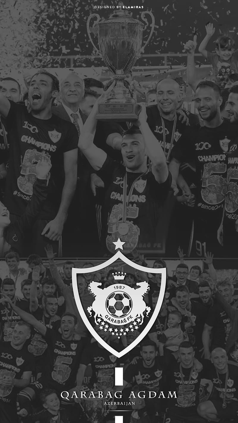 800x1422 Qarabag FK, agdam, azerbaijan, azerbaycan, champion, club, football, karabag, HD phone wallpaper