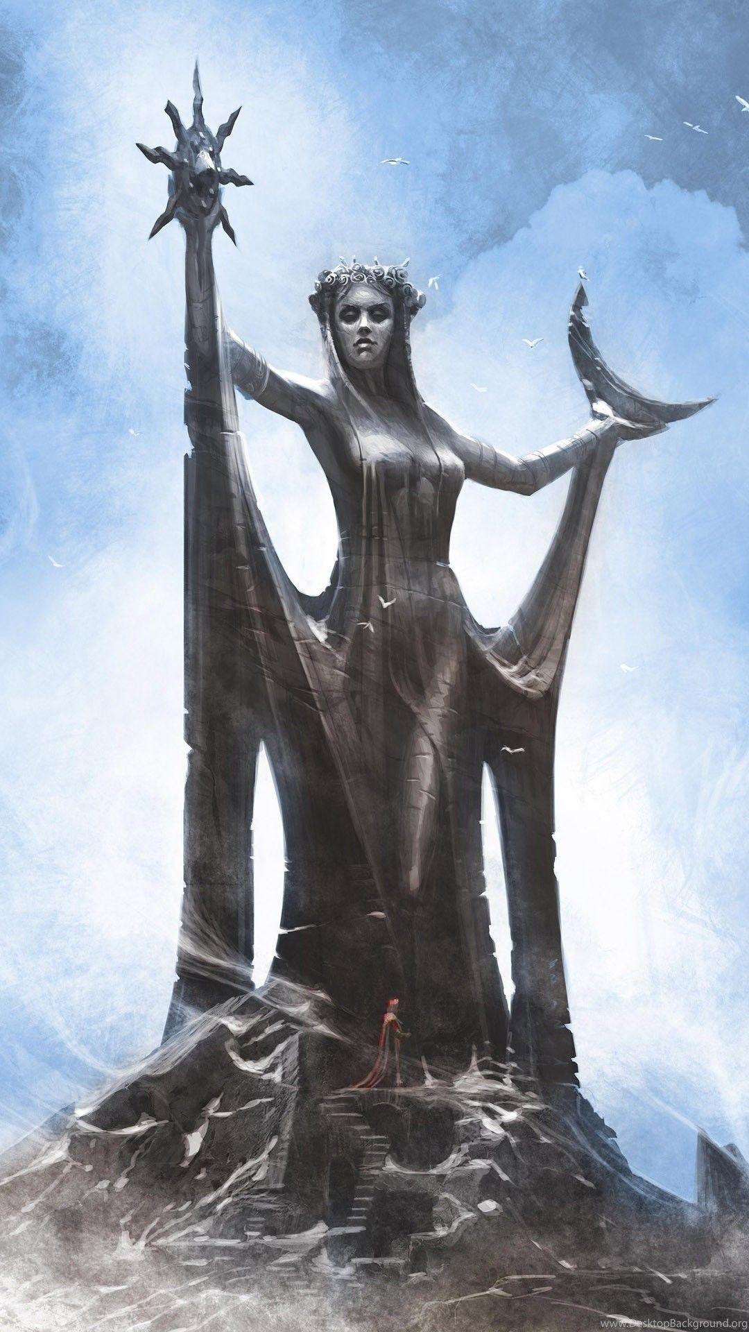 1080x1920 Azura The Elder Scrolls V Skyrim Mobile Wallpaper 5936 Desktop Background