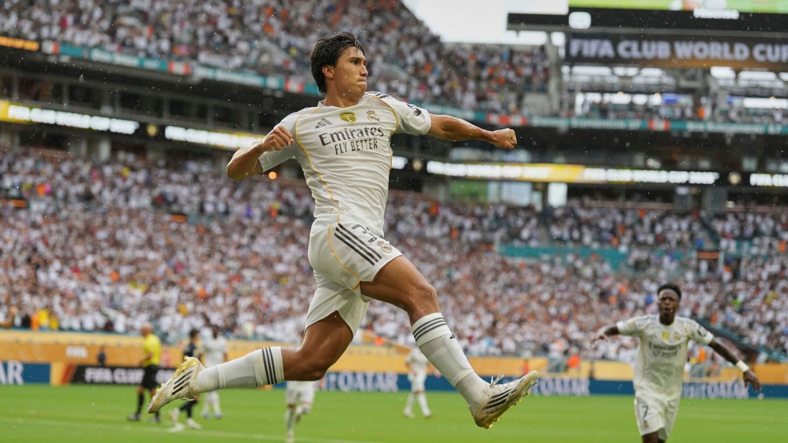 1600x900 Vodacom Soccer. News. Gonzalo Garcia's golden header sends Real Madrid to Club World Cup quarters