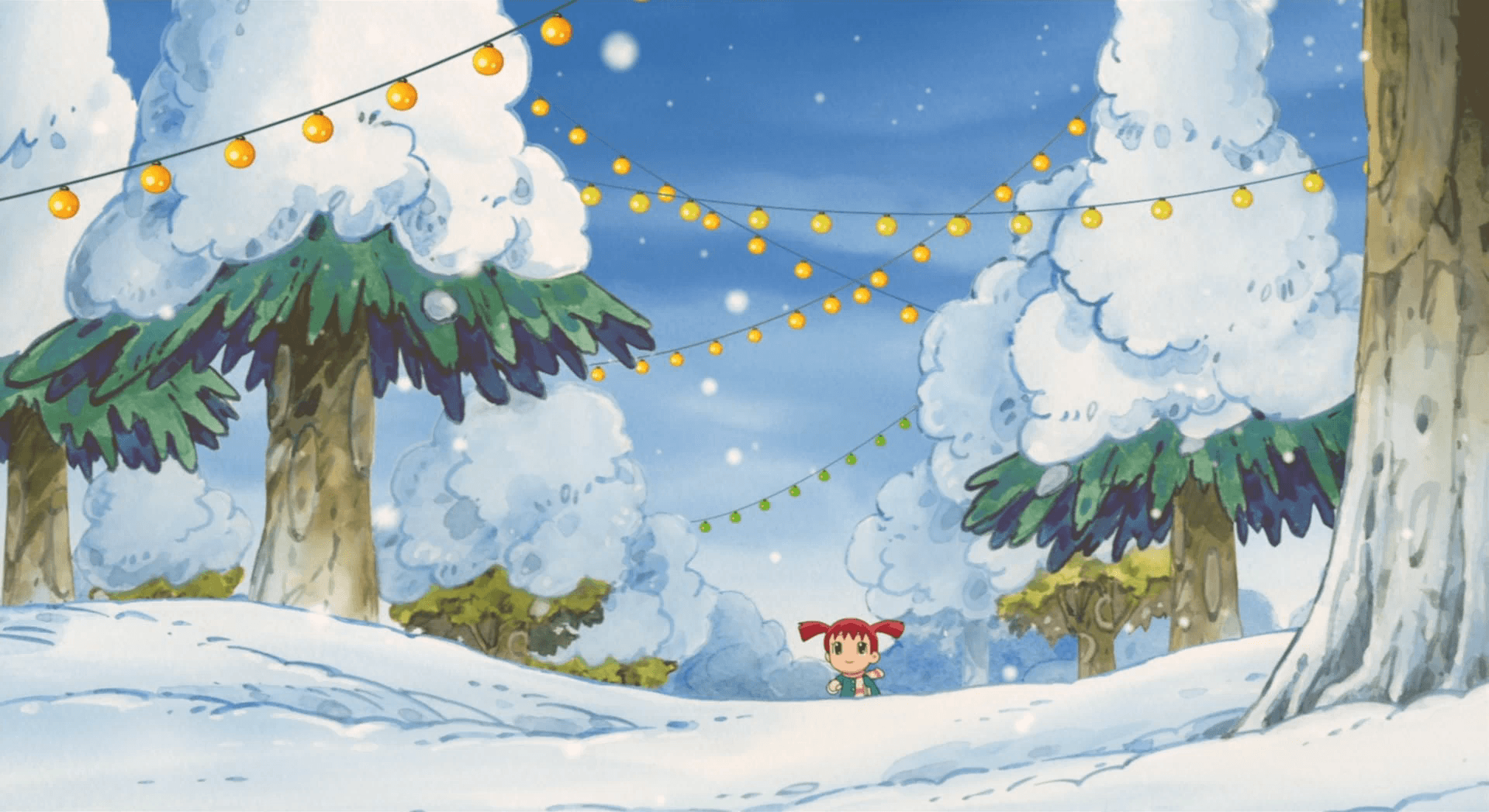 1920x1048 Winter Crossing Wallpaper