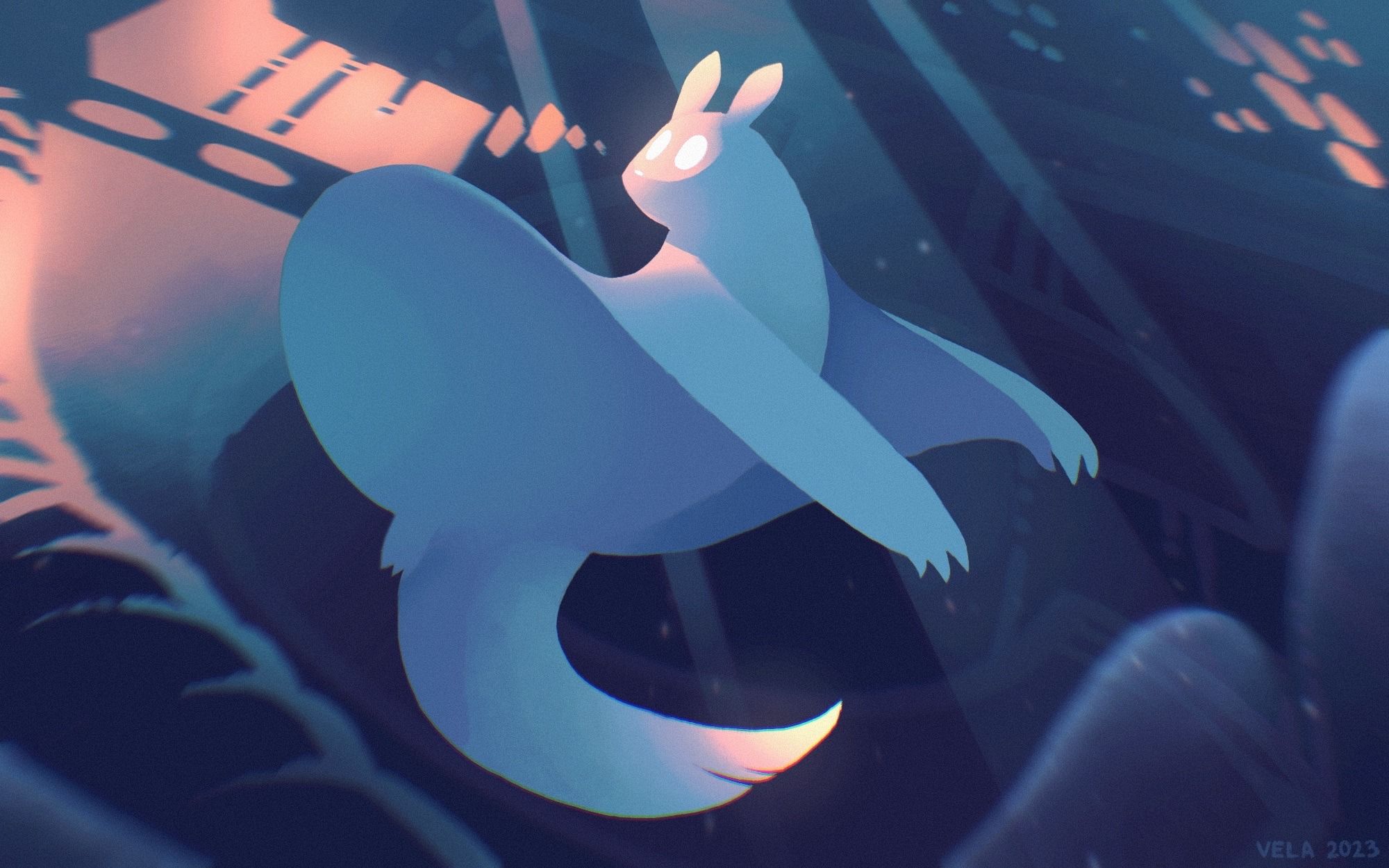 2000x1250 Slugcat Wallpaper