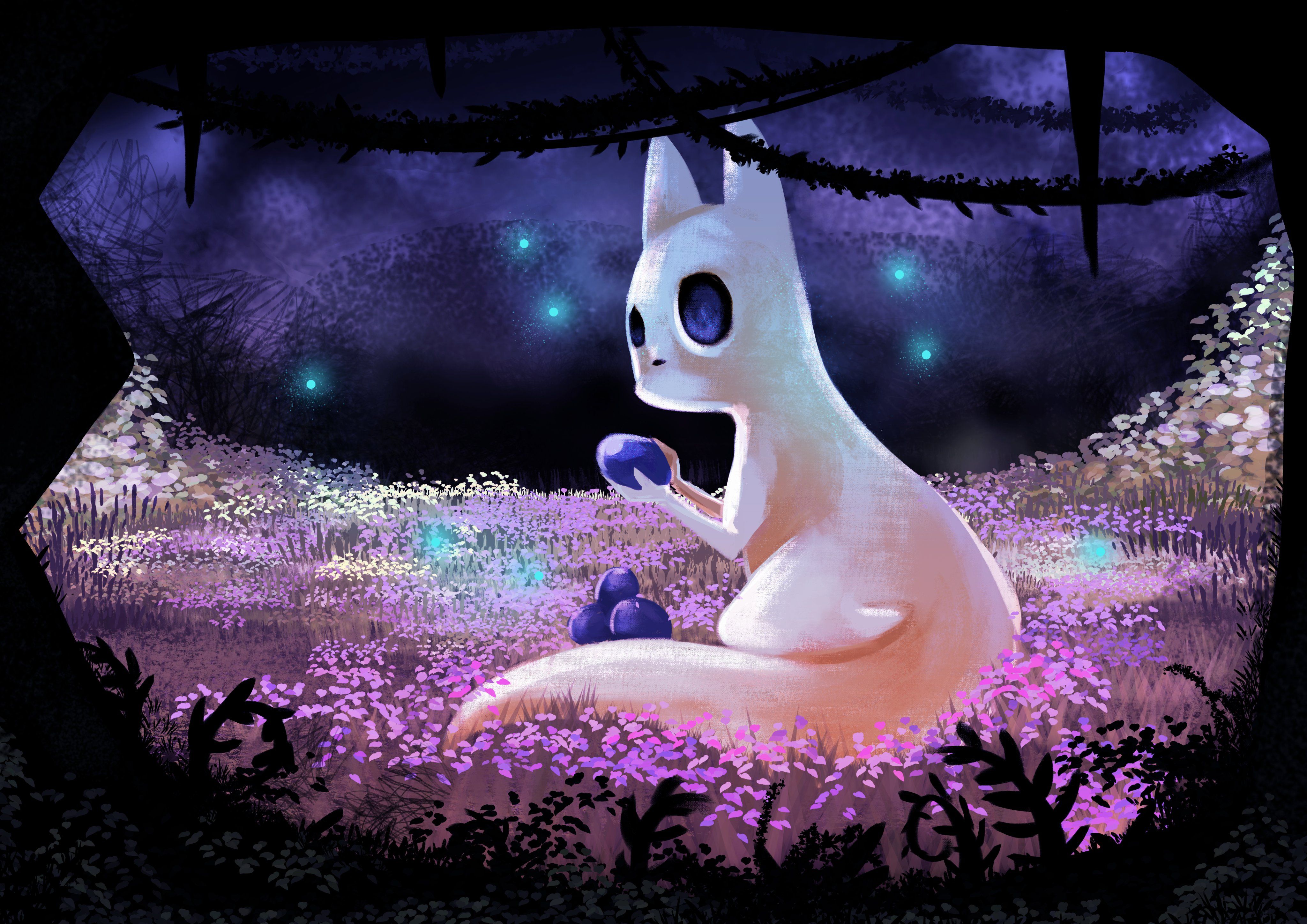 4096x2896 Slugcat Wallpaper