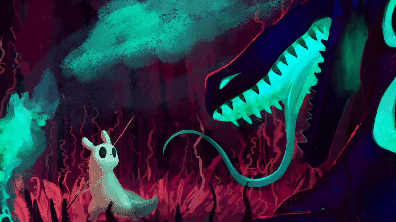 1280x720 Animation Rain World (The art is not mine! i only did the animation!)