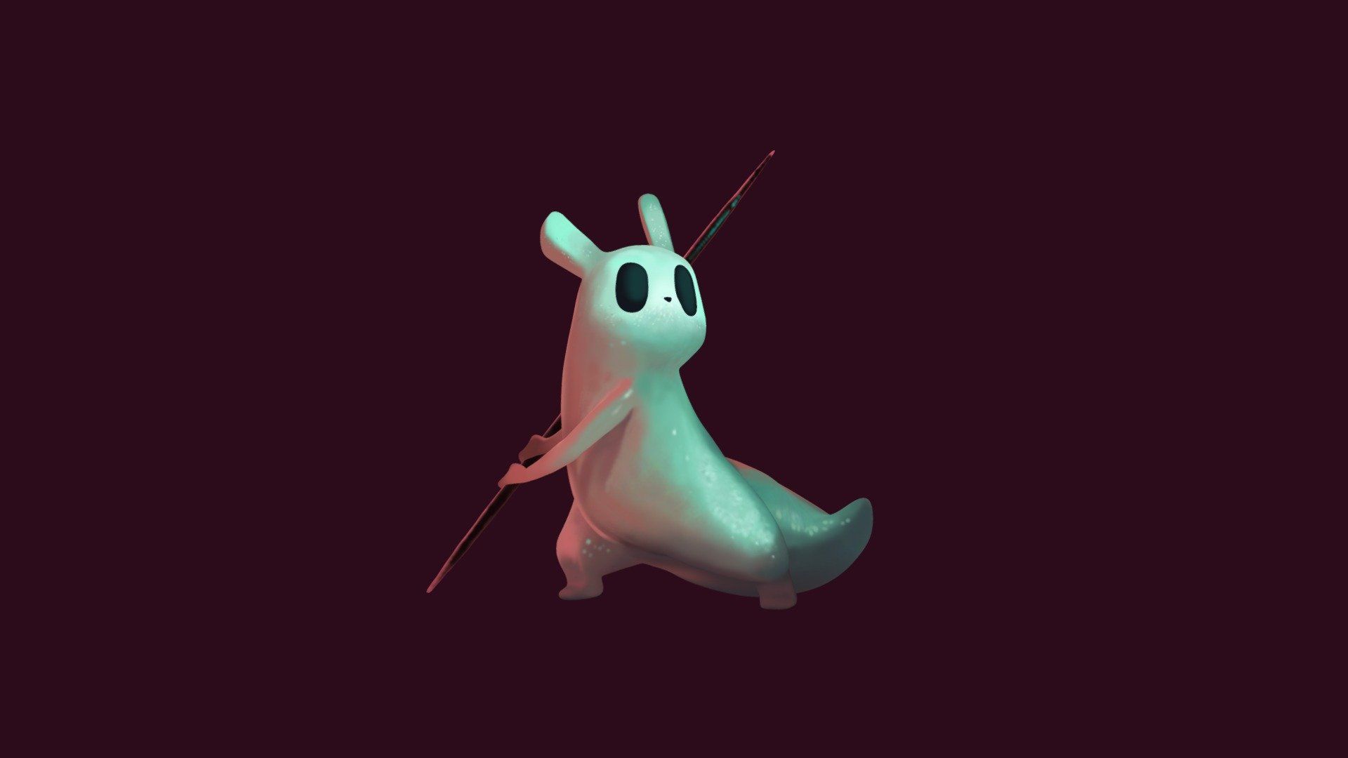 1920x1080 Rain World: Slugcat model by lianacannon [de27b1b]