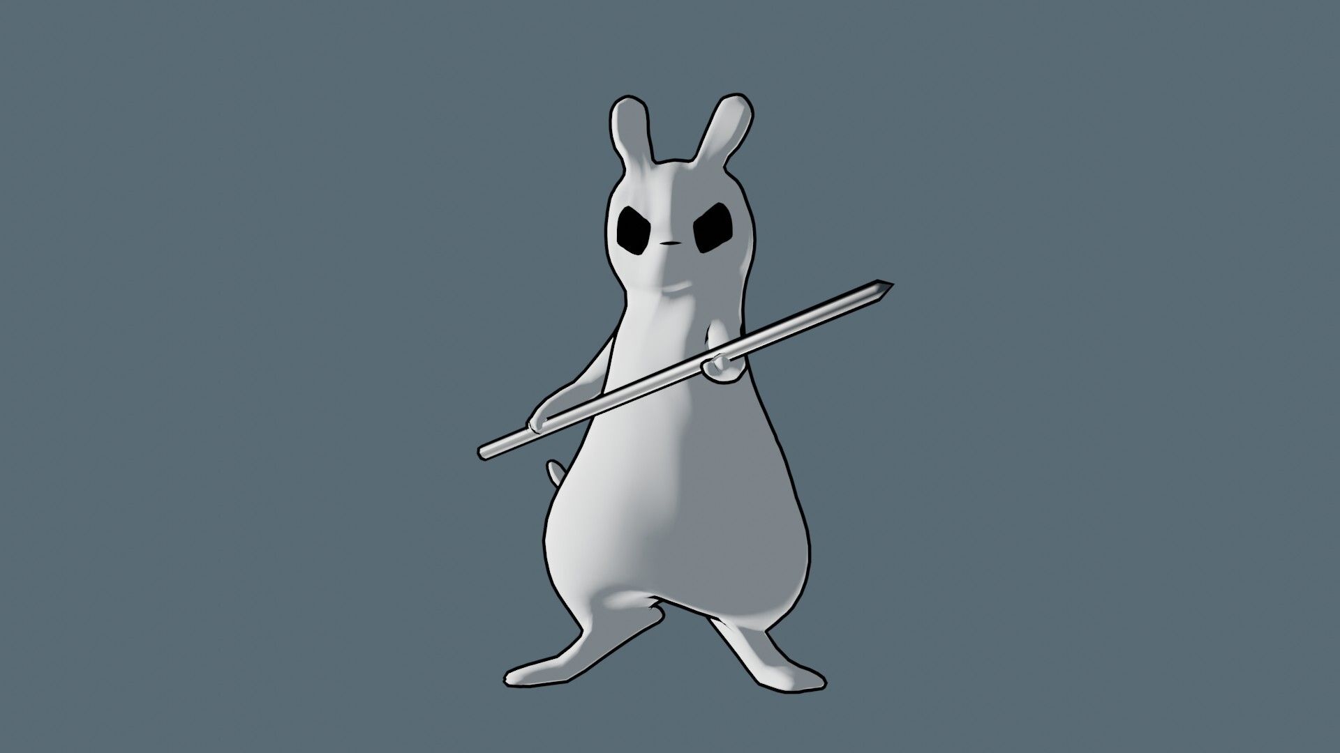 1920x1080 Rain World Slugcat 3D animation