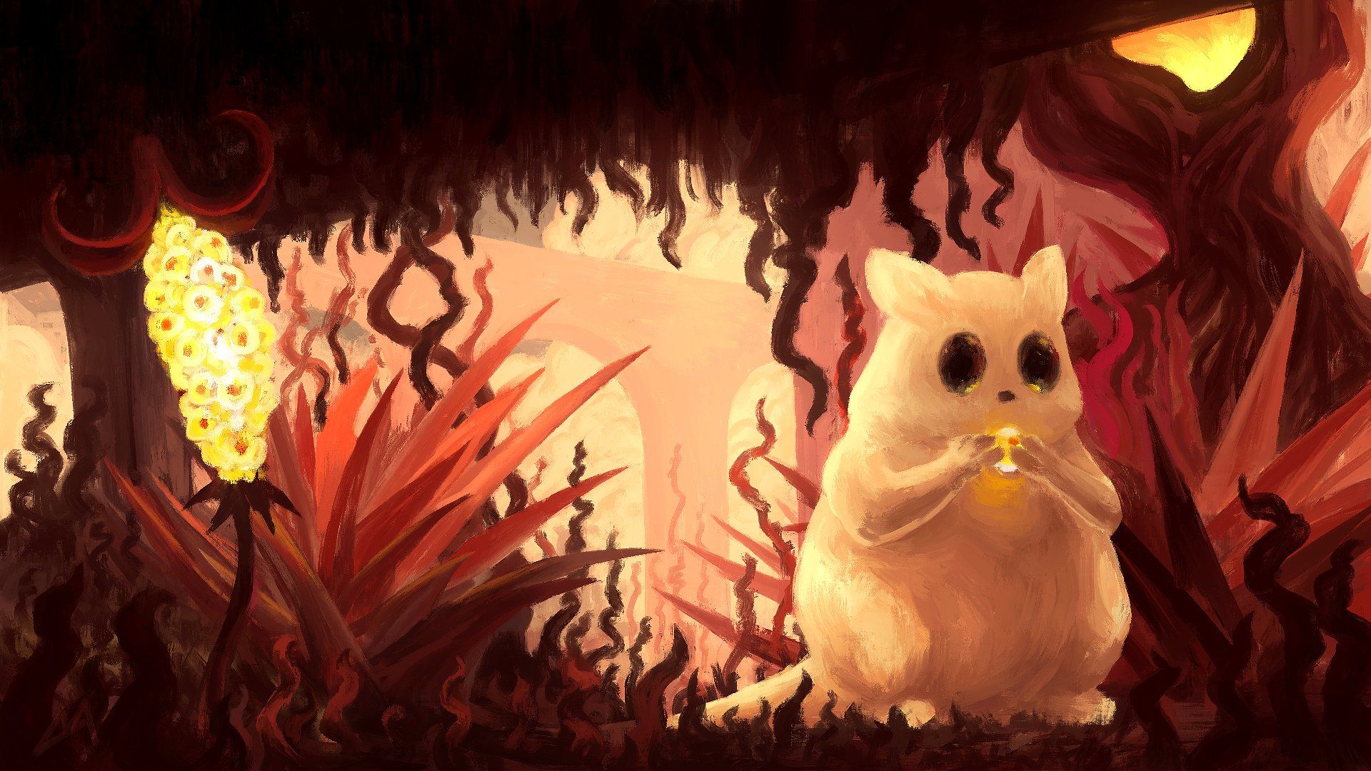 1920x1080 Slugcat Wallpaper
