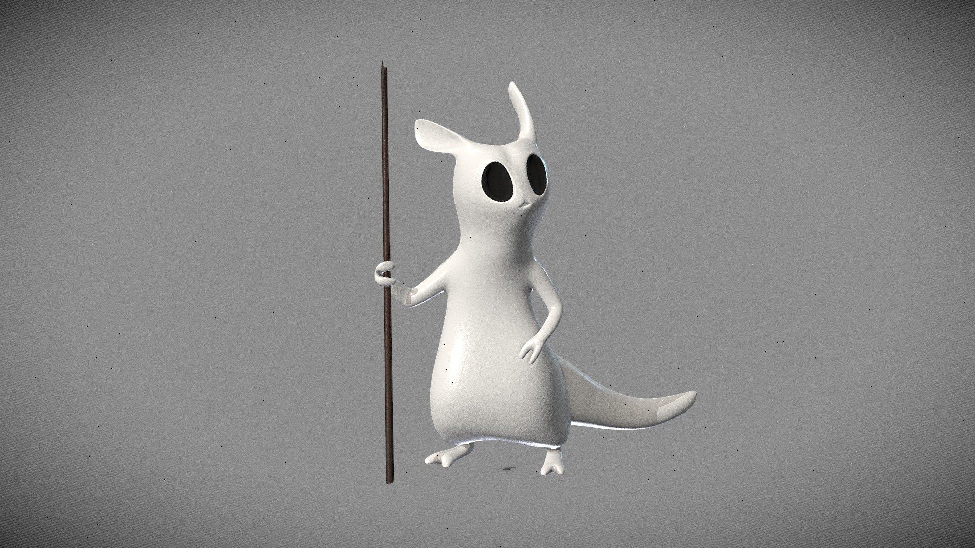 1920x1080 Slugcat from Rain World Free 3D model by DigitalBirb [85815c4]