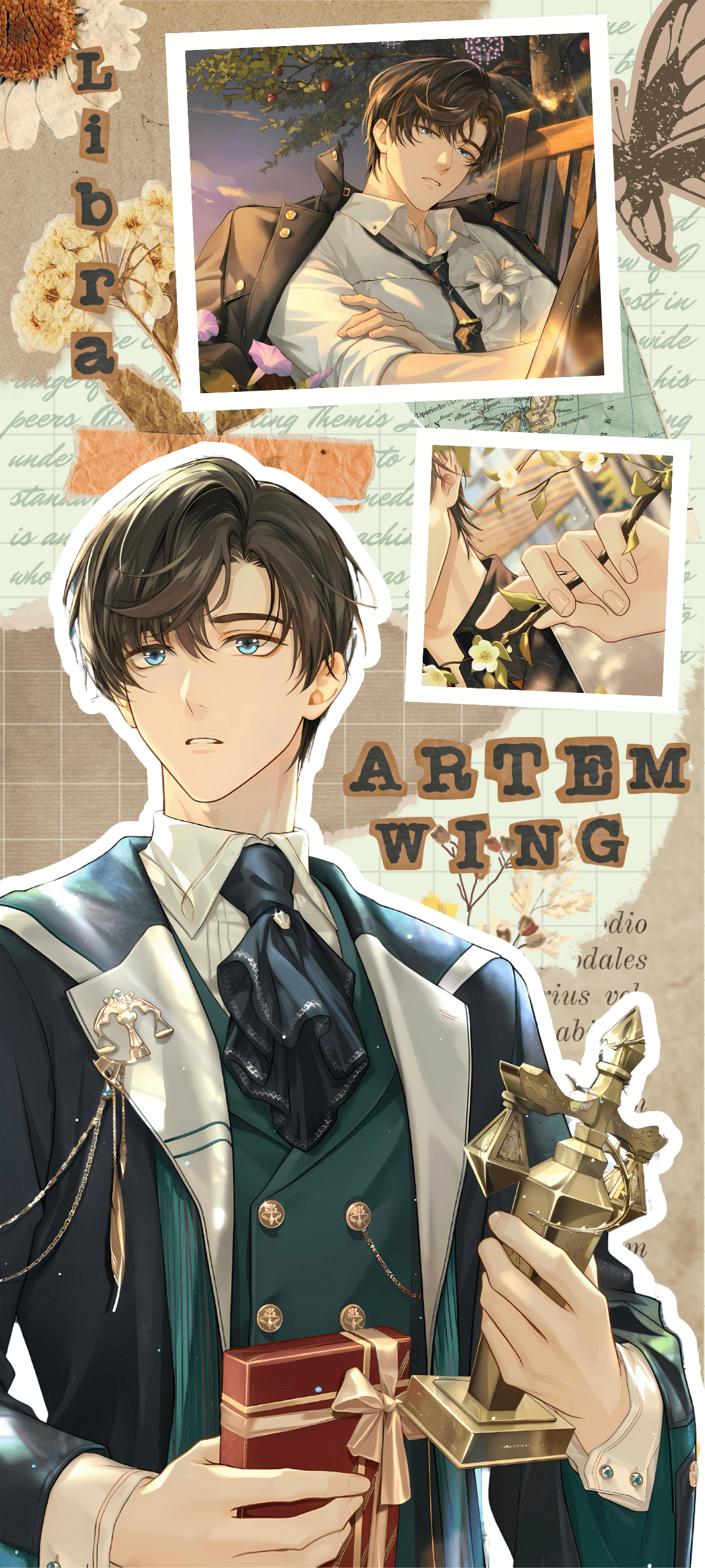 1104x2453 Trying to Stay Productive an Artem Scrapbook for Phone Wallpaper