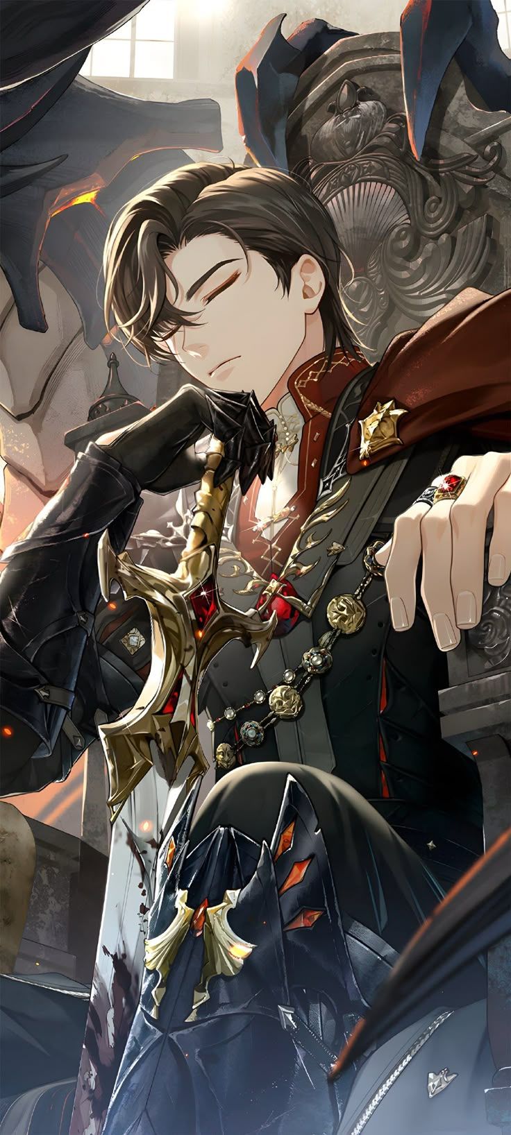 736x1636 Artem wing x rosa. Artem wing wallpaper pc, Artem wing tears of themis, Fantasy
