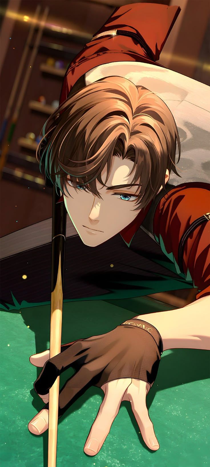 736x1635 Cool Anime Character with a Stick. Playing pool drawing reference, Artem wing wallpaper, Artem wing