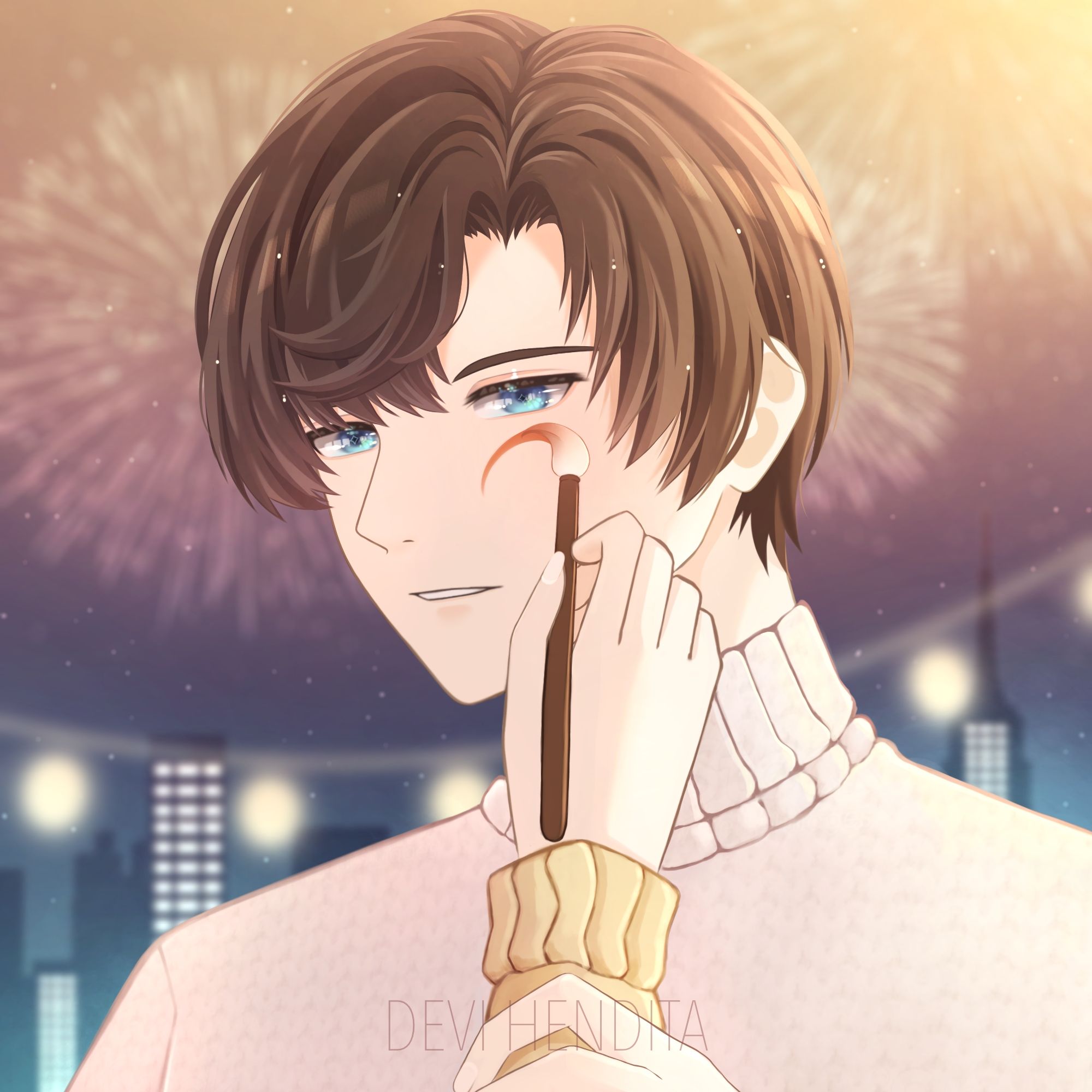 2000x2000 Sakyo Shizuma (Artem Wing) of Themis by Devihendita Anime Image Board