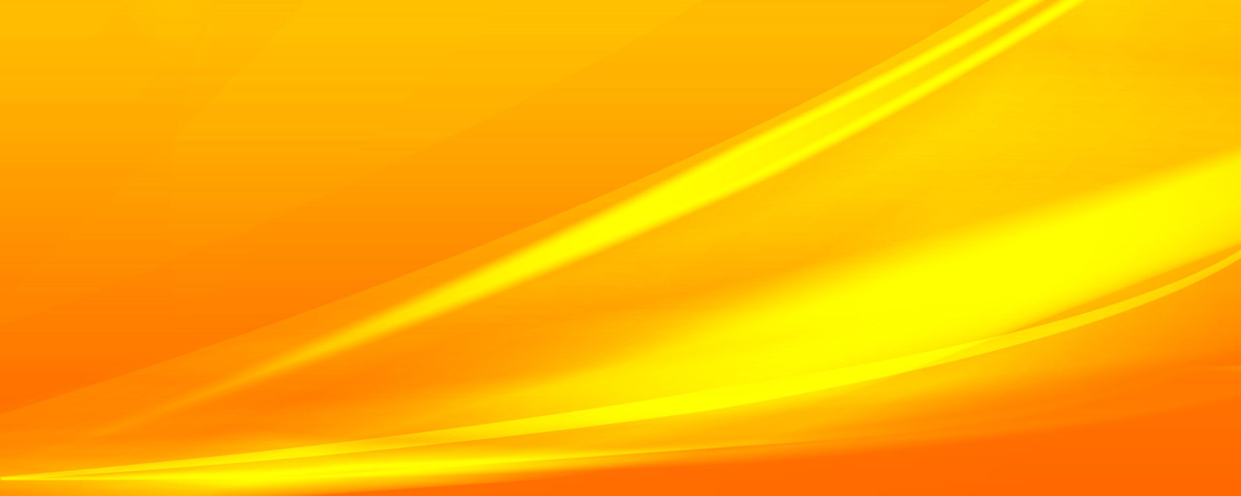 2560x1024 Yellow Abstract Background Wave Wallpaper 28583
