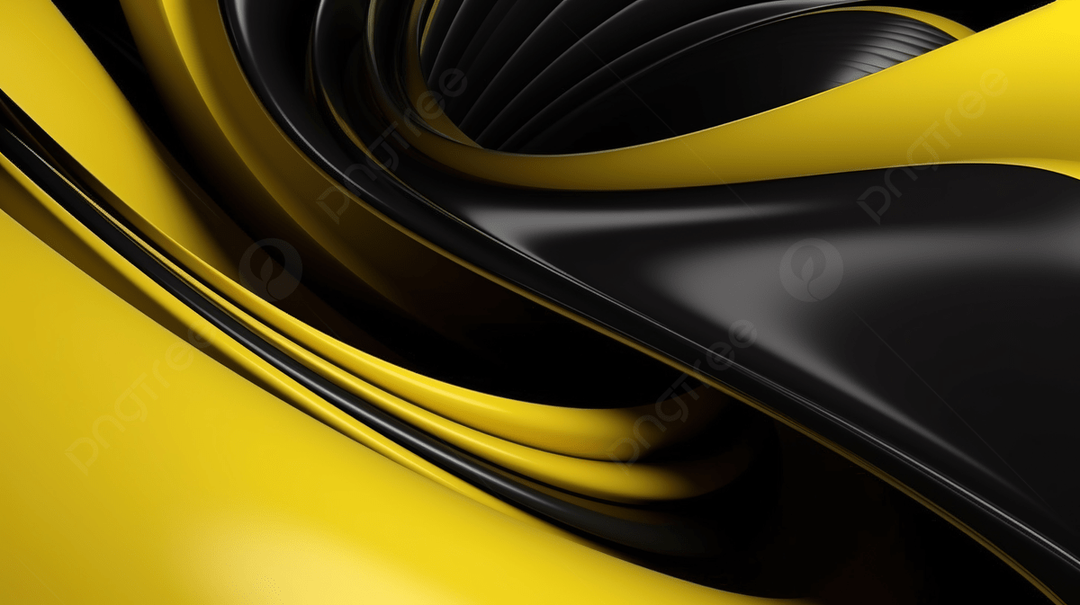 1200x673 3D Rendering Of Black And Yellow Abstract Concept In 4k Wallpaper, 3D Wallpaper, Wallpaper Design, 3D Pattern Background Image And Wallpaper for Free Download
