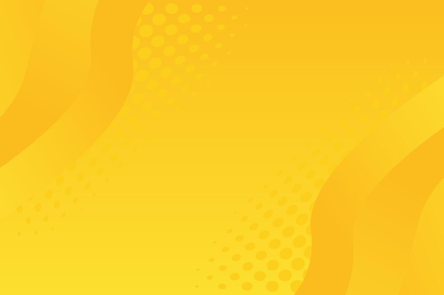 1471x980 Bright Yellow Abstract Background With Dots And Soft Curves For Modern Design