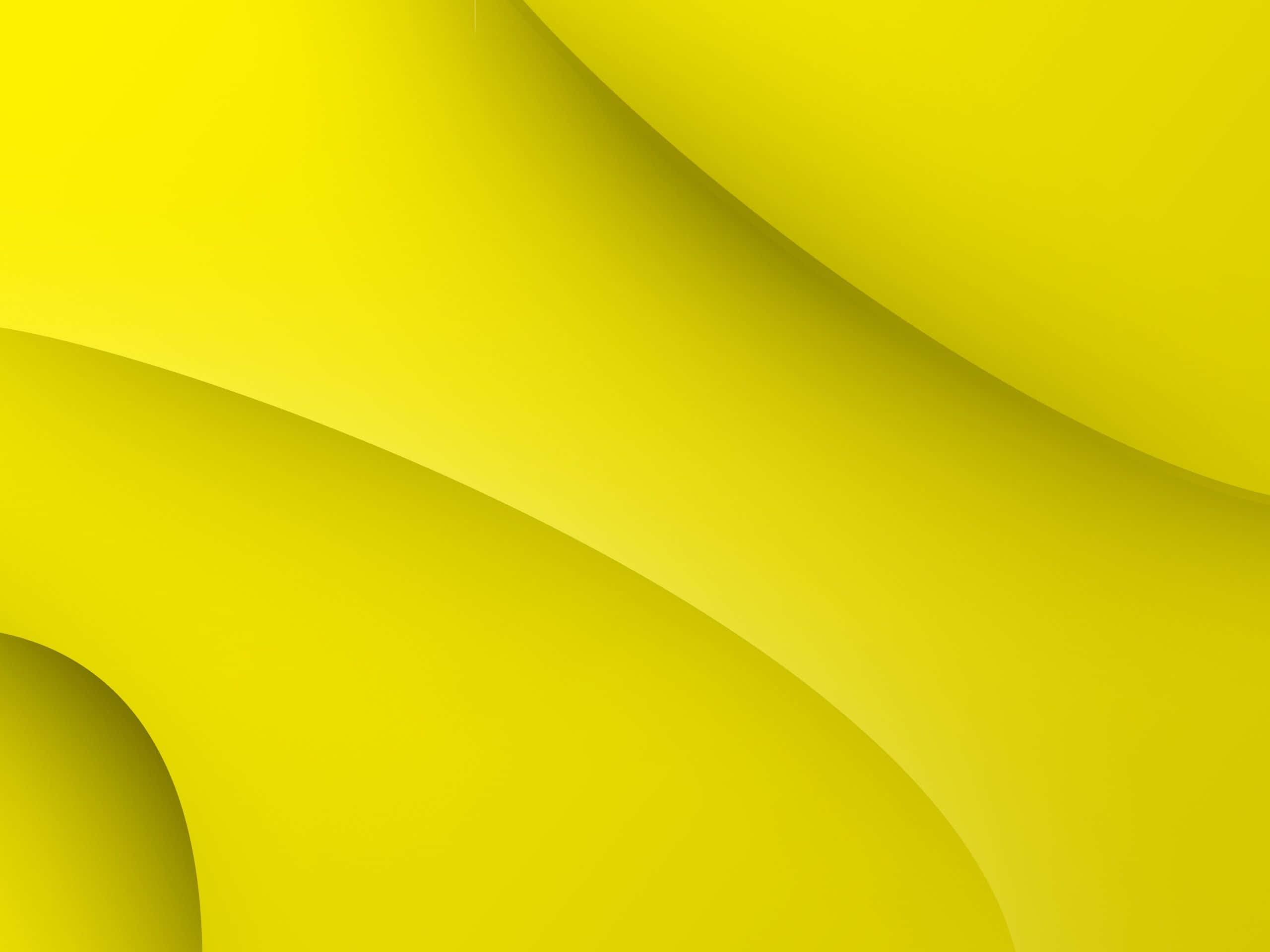 2560x1920 Download yellow abstract background with a wavy shape Background