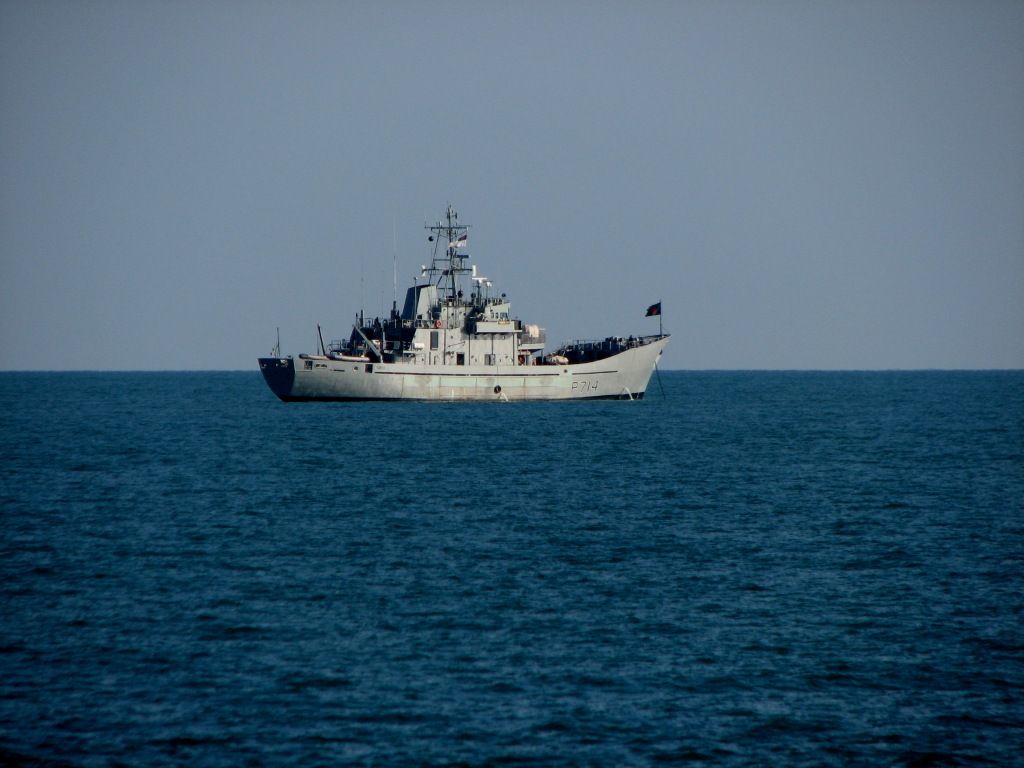 1024x768 Lonely Shepard. Vigilant Bangladesh Navy Ship. H Zaman Hasin