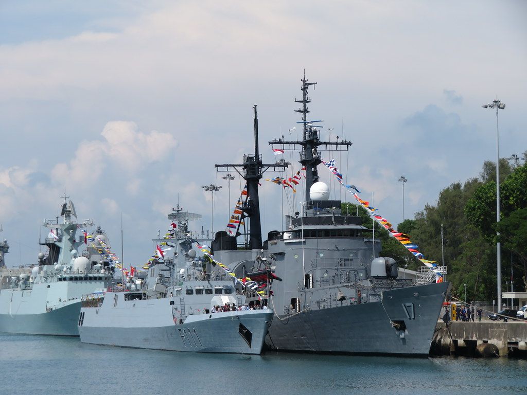 1024x768 Bangladesh Navy BNS Shadhinota (F111) Type 056 Stealth Sur