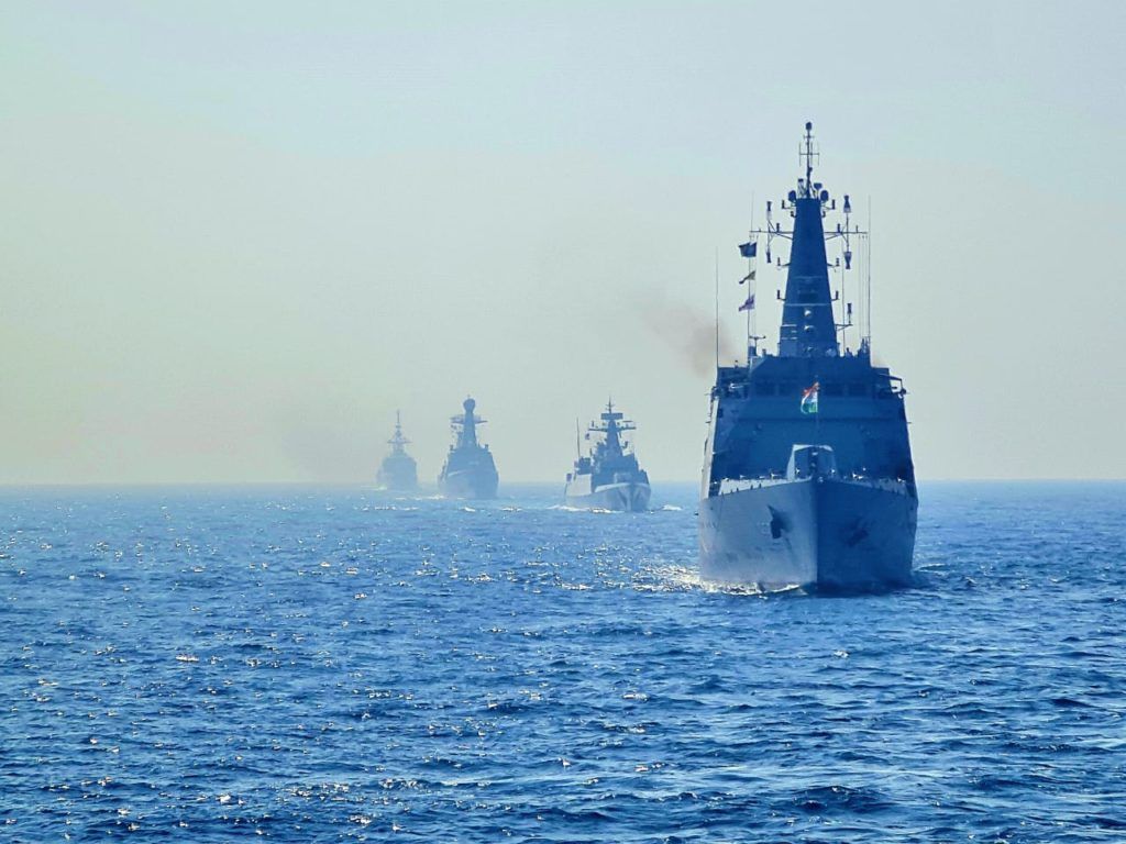 1024x768 India Navy attends maiden International Fleet Review