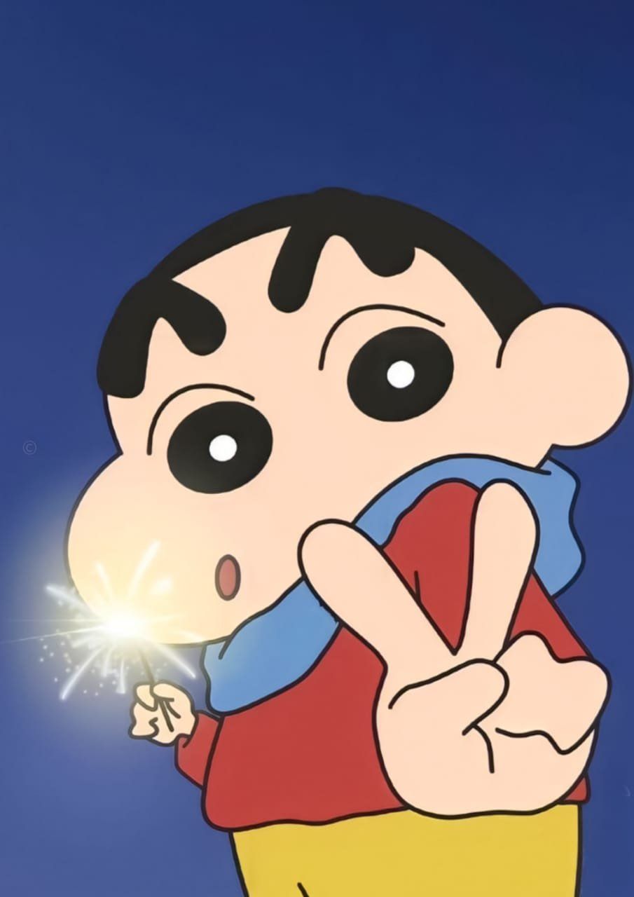 905x1280 Shinchan Aesthetic Wallpaper
