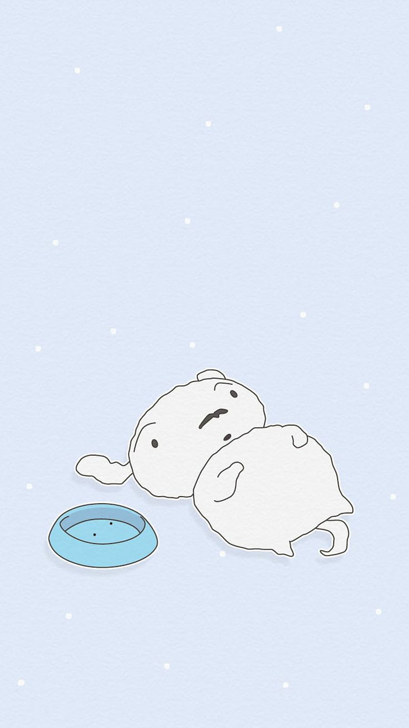 800x1423 Shinchan, cute, shiro, HD phone wallpaper