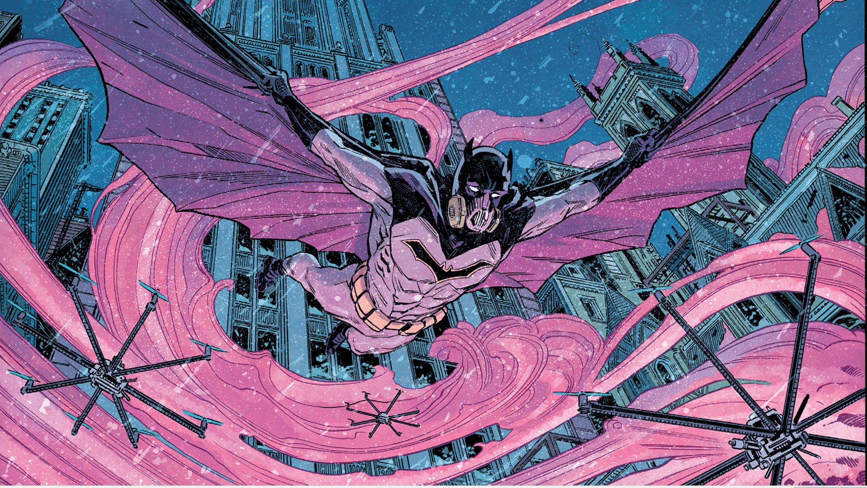 1710x963 Dynamic Batman Comic HD Wallpaper Adventurex963