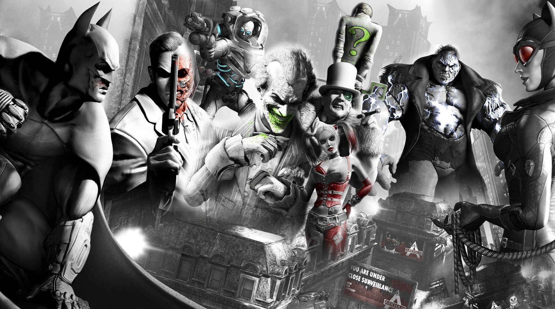 1920x1070 Desktop wallpaper: Batman: Arkham City, Video Game, Batman 4K free download for PC. 225382
