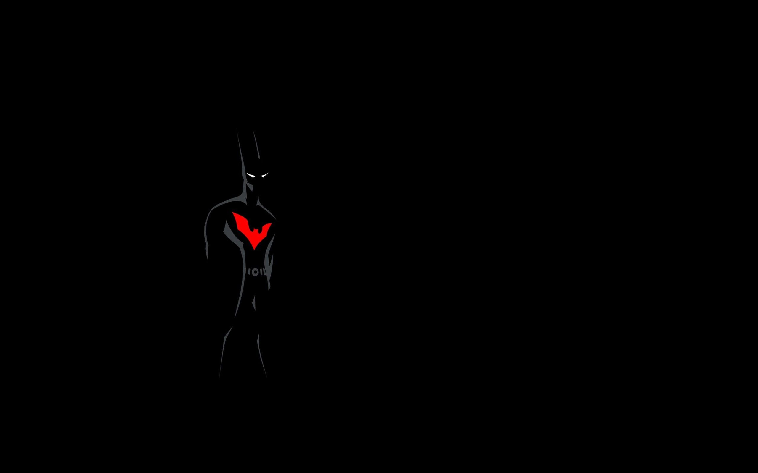 2560x1600 Batman, Batman Beyond, Minimalism Wallpaper HD / Desktop and Mobile Background