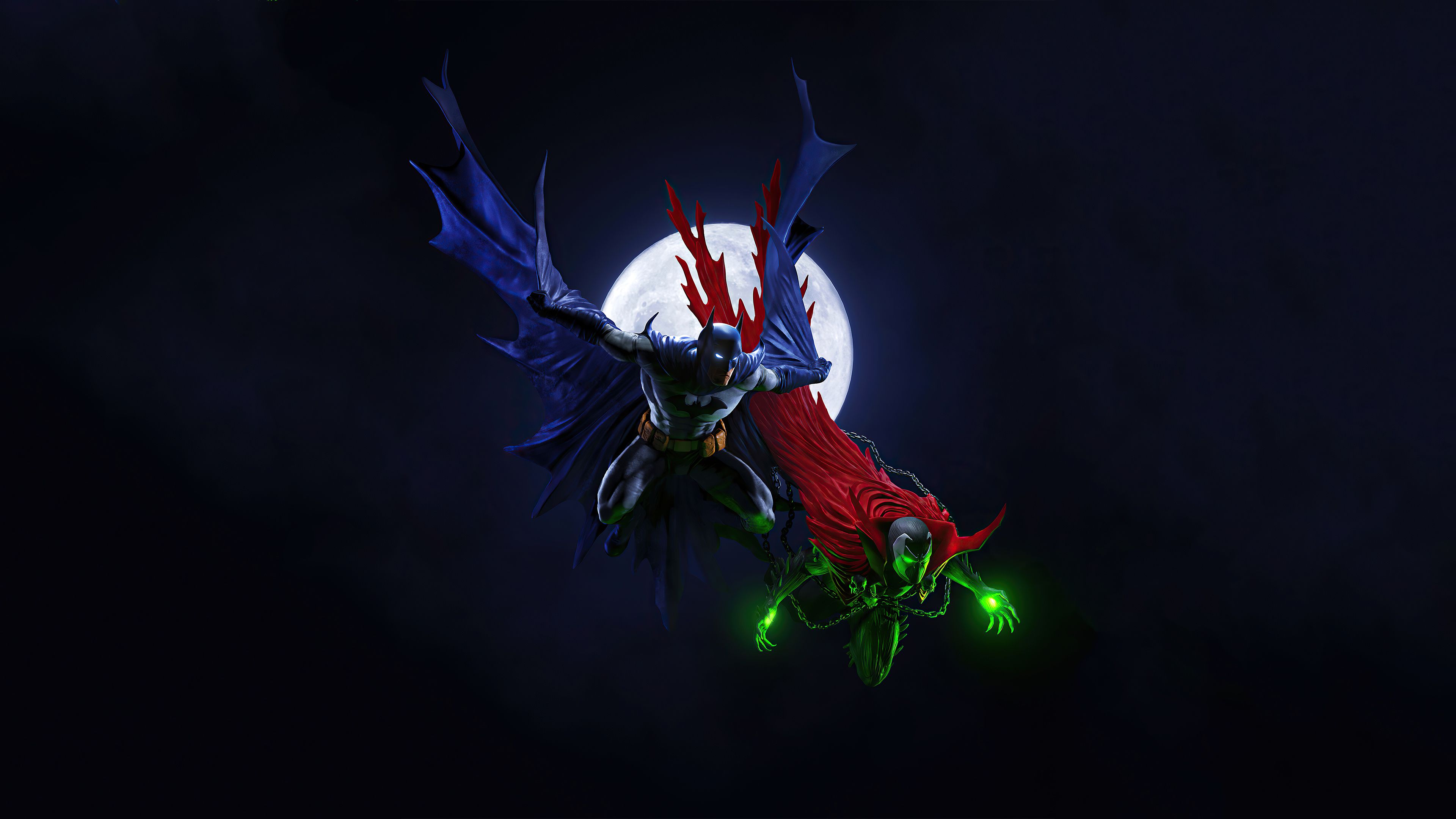 3840x2160 Batman And Spawn 4k Wallpaper, HD Superheroes Wallpaper, 4k Wallpaper , Image, Background, Photos and Picture