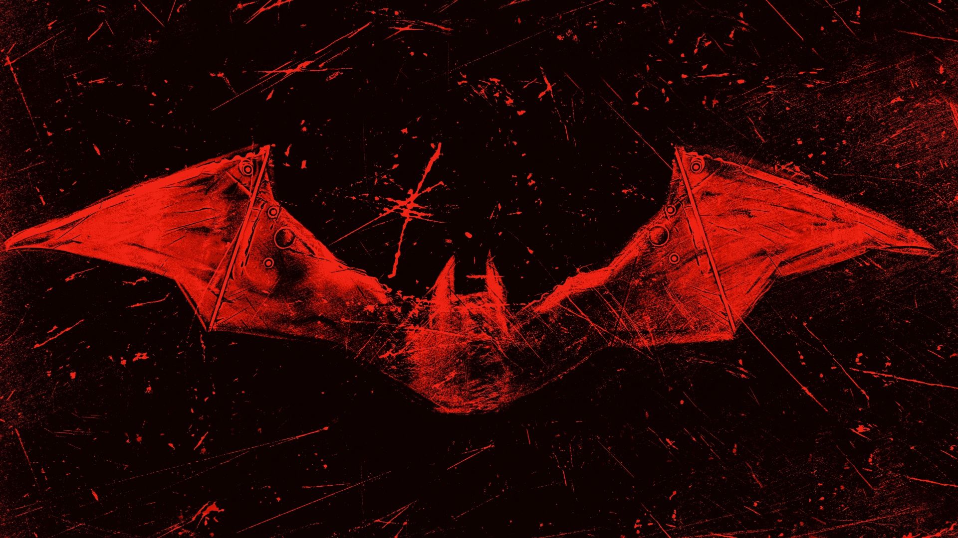 1920x1080 The Batman Wallpaper 4K, 8K, 2022 Movies, Red background