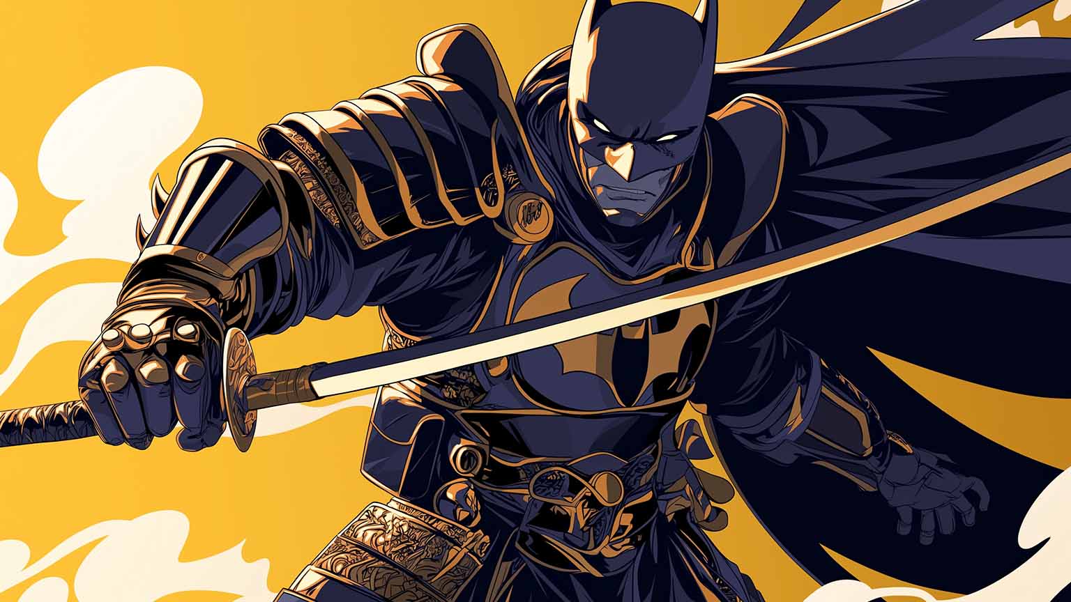 1536x864 Samurai Batman Wallpaper