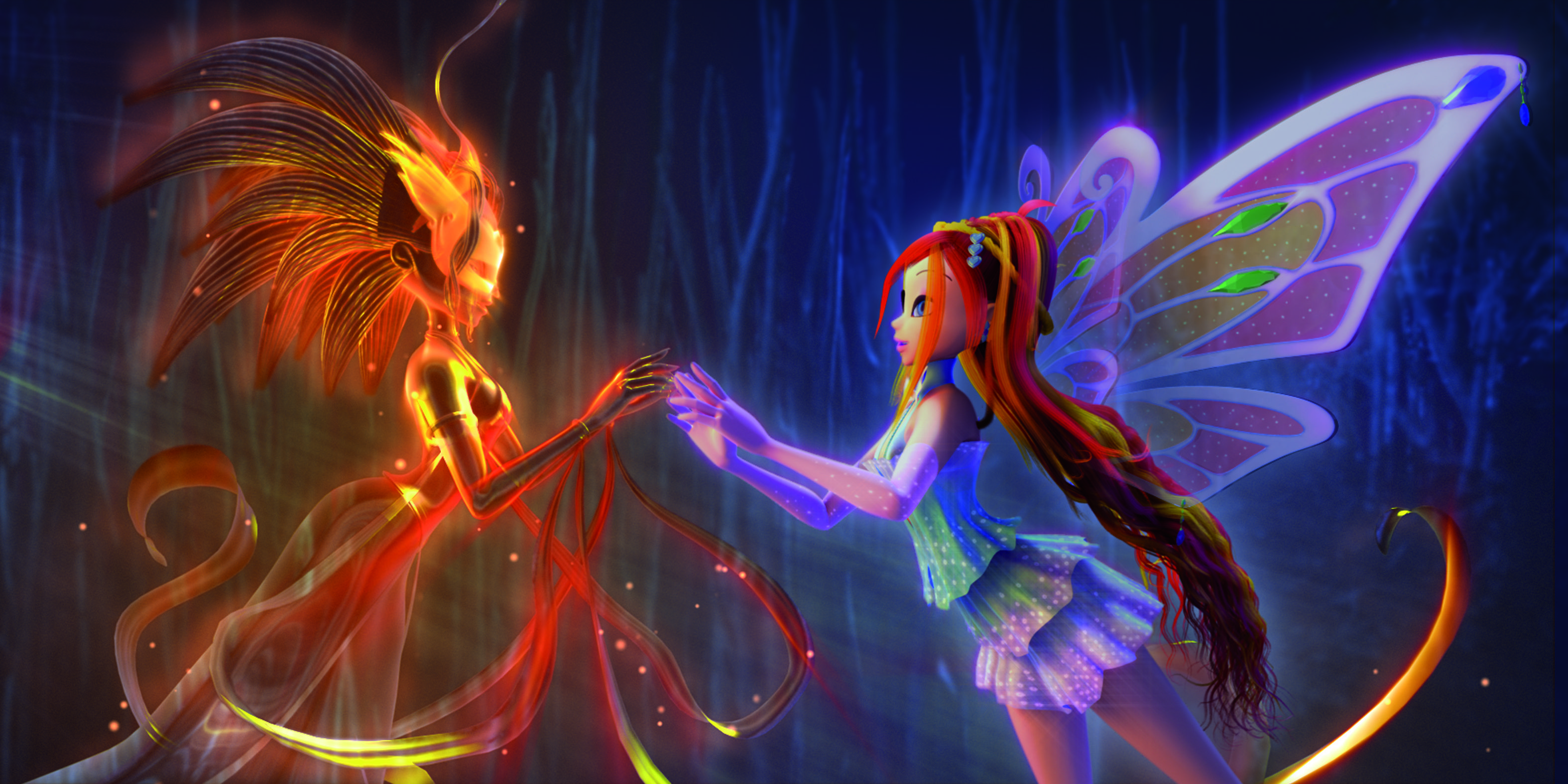 3149x1575 Winx Wallpaper