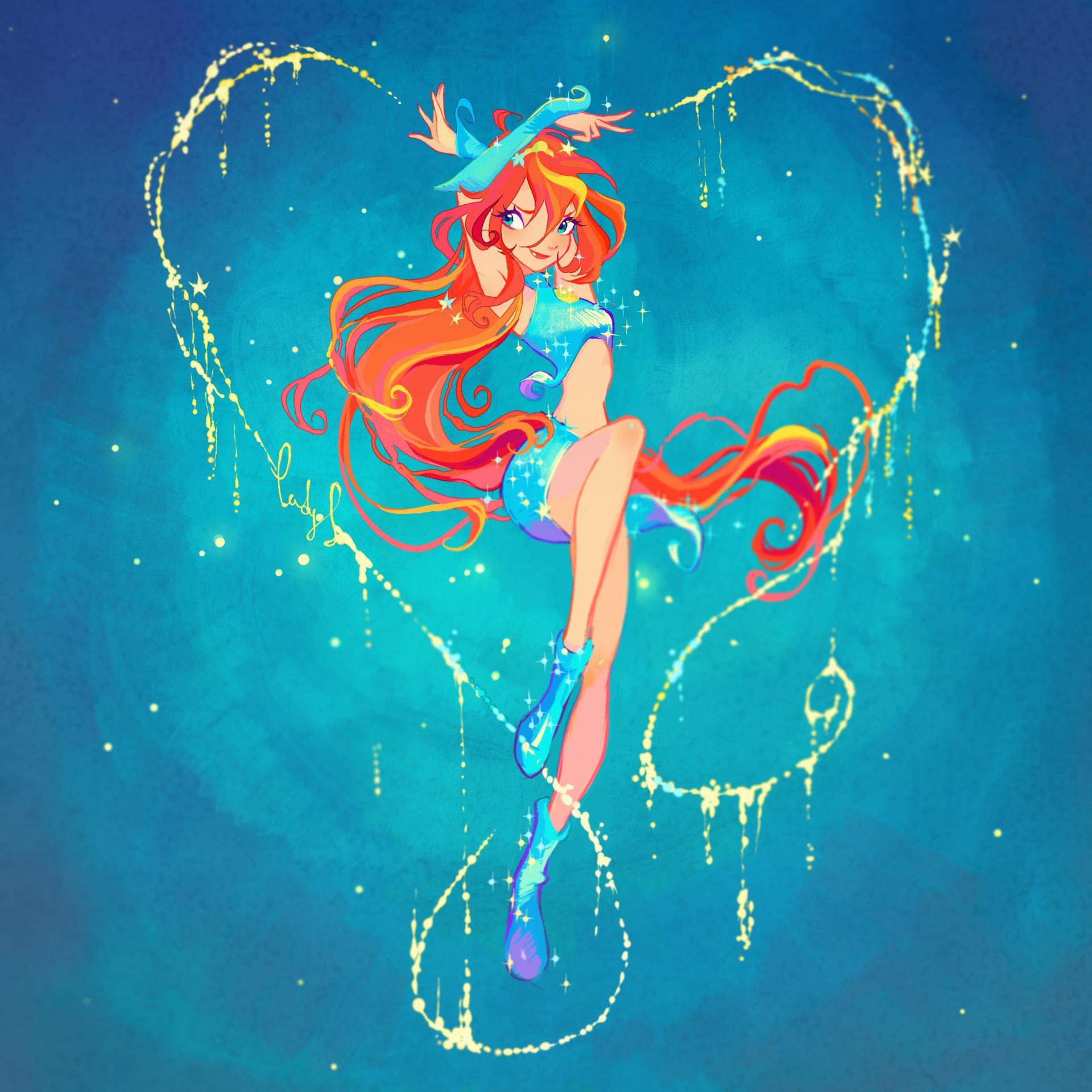1920x1920 LadyShalirin Magic Winx