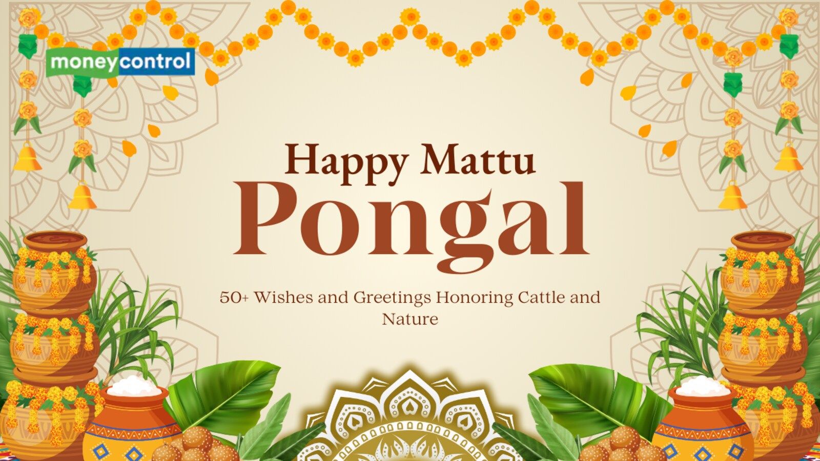 1600x900 Happy Mattu Pongal 2026: Wishes and Greetings Honoring Cattle and Nature