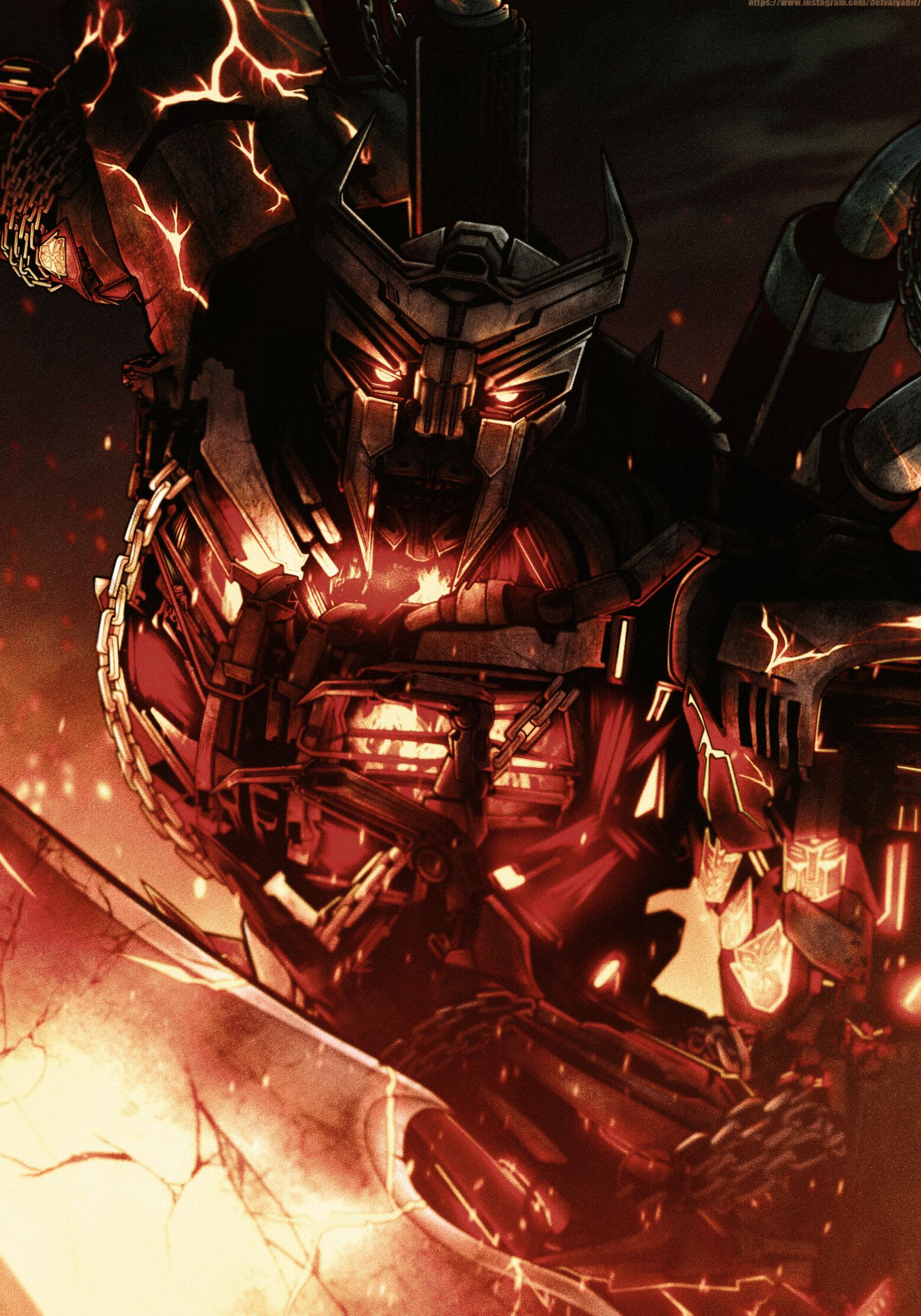 1556x2222 Scourge Transformers: Rise Of The Beasts Wallpaper