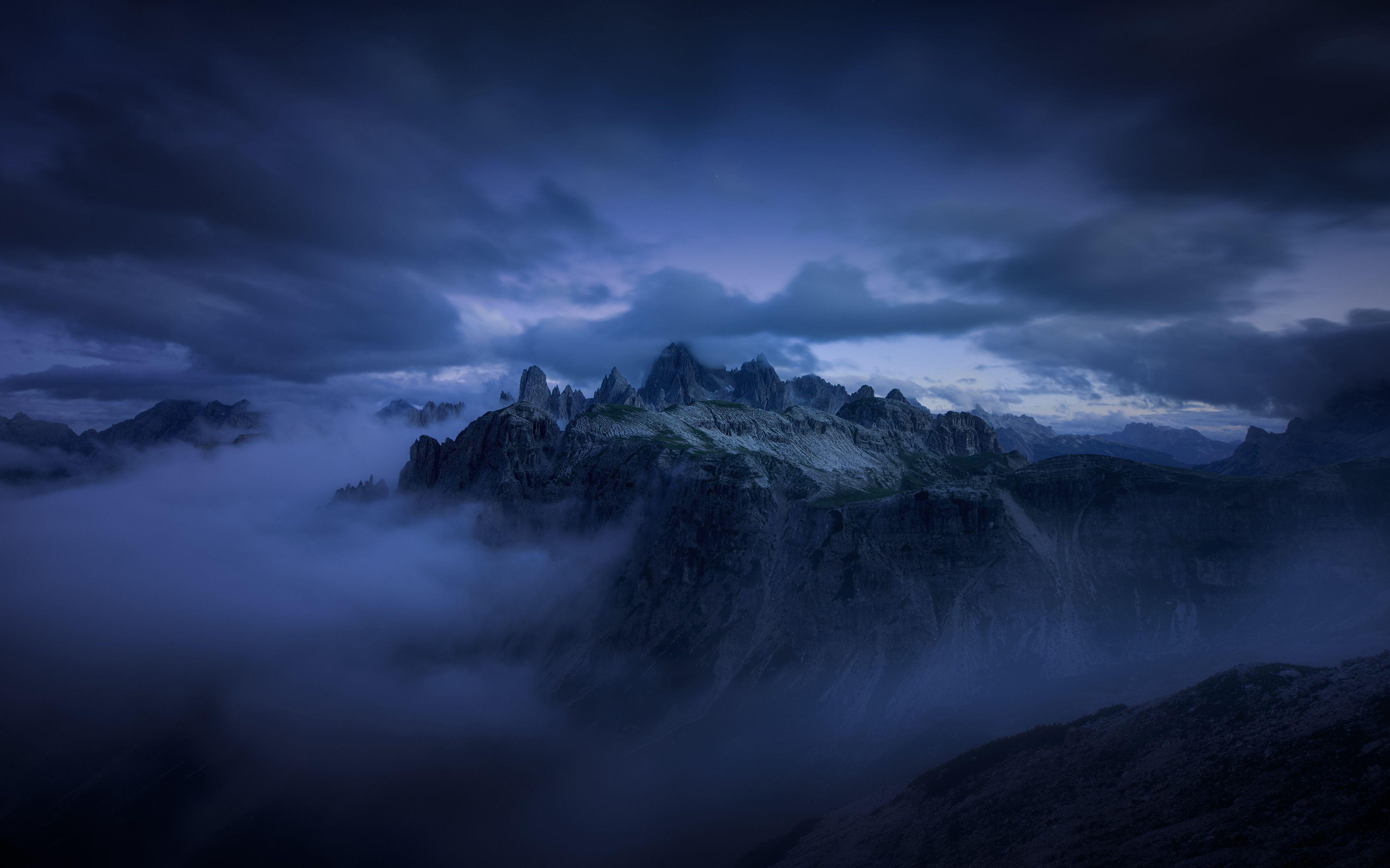 3840x2400 Free download Dark Clouds over the Mountains 4k Ultra HD Wallpaper Background [3840x2400] for your Desktop, Mobile & Tablet. Explore Mountains Over Cloud Wallpaper. Mountains Over Cloud Wallpaper, Cloud