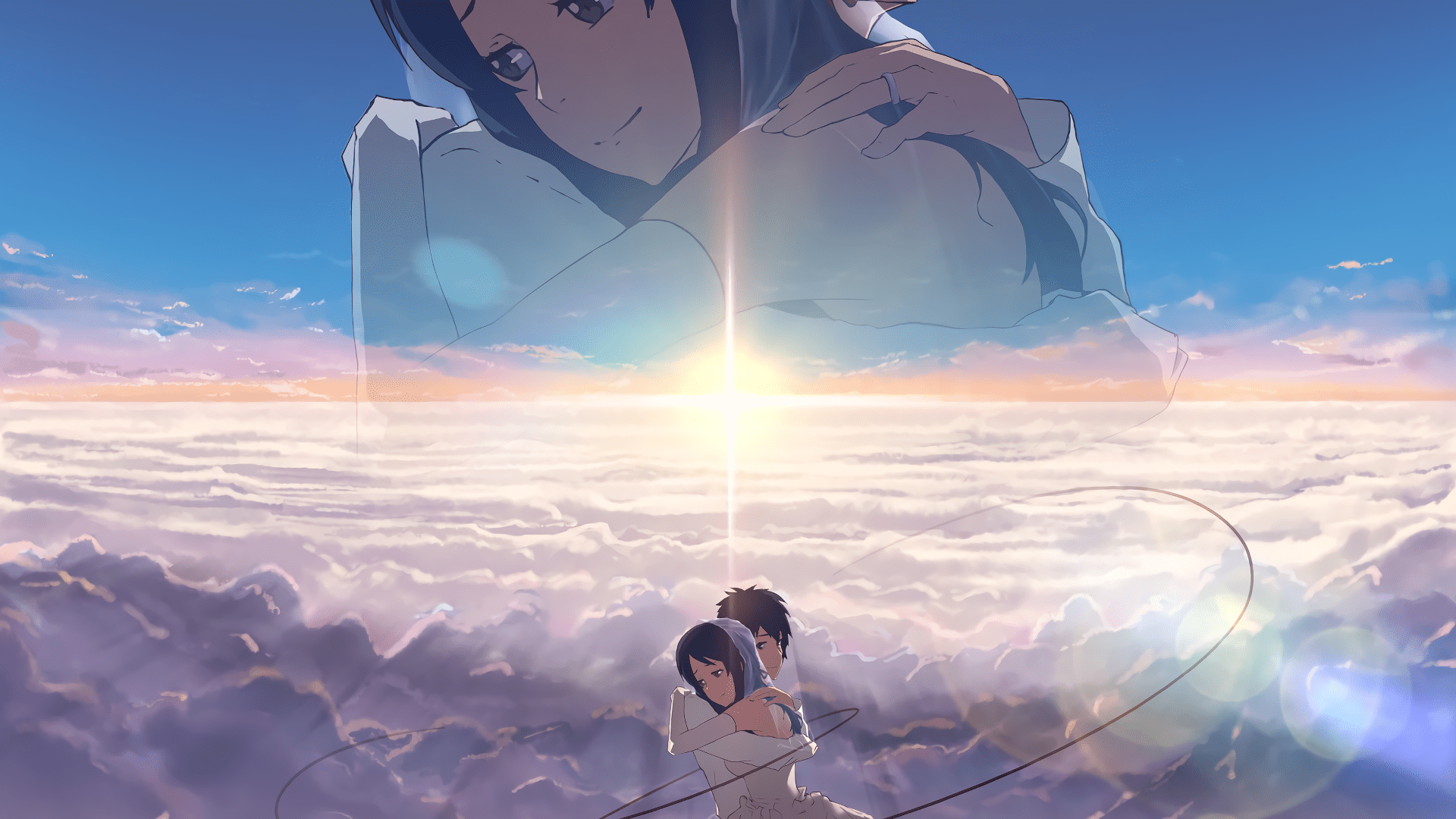 1920x1080 Desktop Wallpaper Mitsuha Miyamizu And Taki Tachibana Of Kimi No Na Wa. Anime, HD Image, Picture, Background, 3 Dgx6
